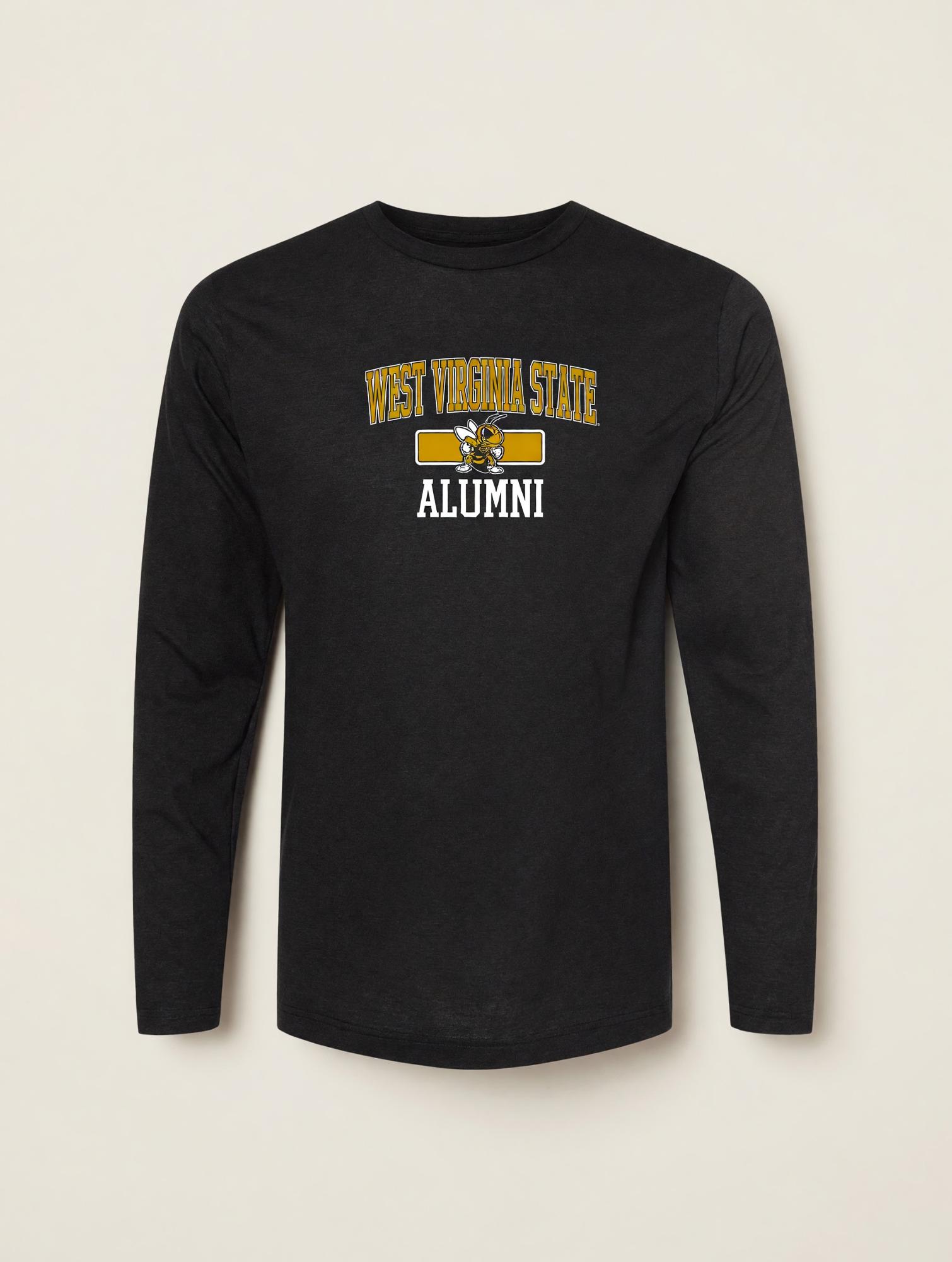 Product image 1 of 1 for L/S Tee - Black "Alumni" Crew '25