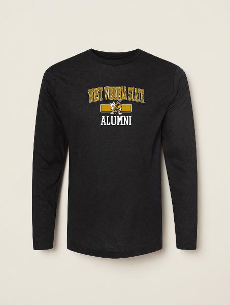 L/S Tee - Black "Alumni" Crew '25; $24.99