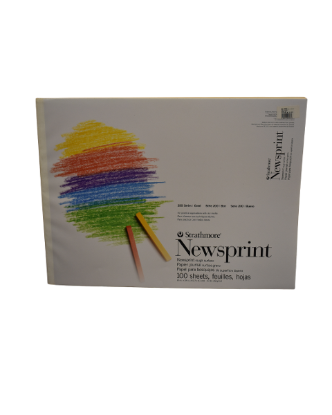 DICK BLICK 18 X 24 NEWSPRINT PAD 100 SHEETS 30 LB*; $19.49
