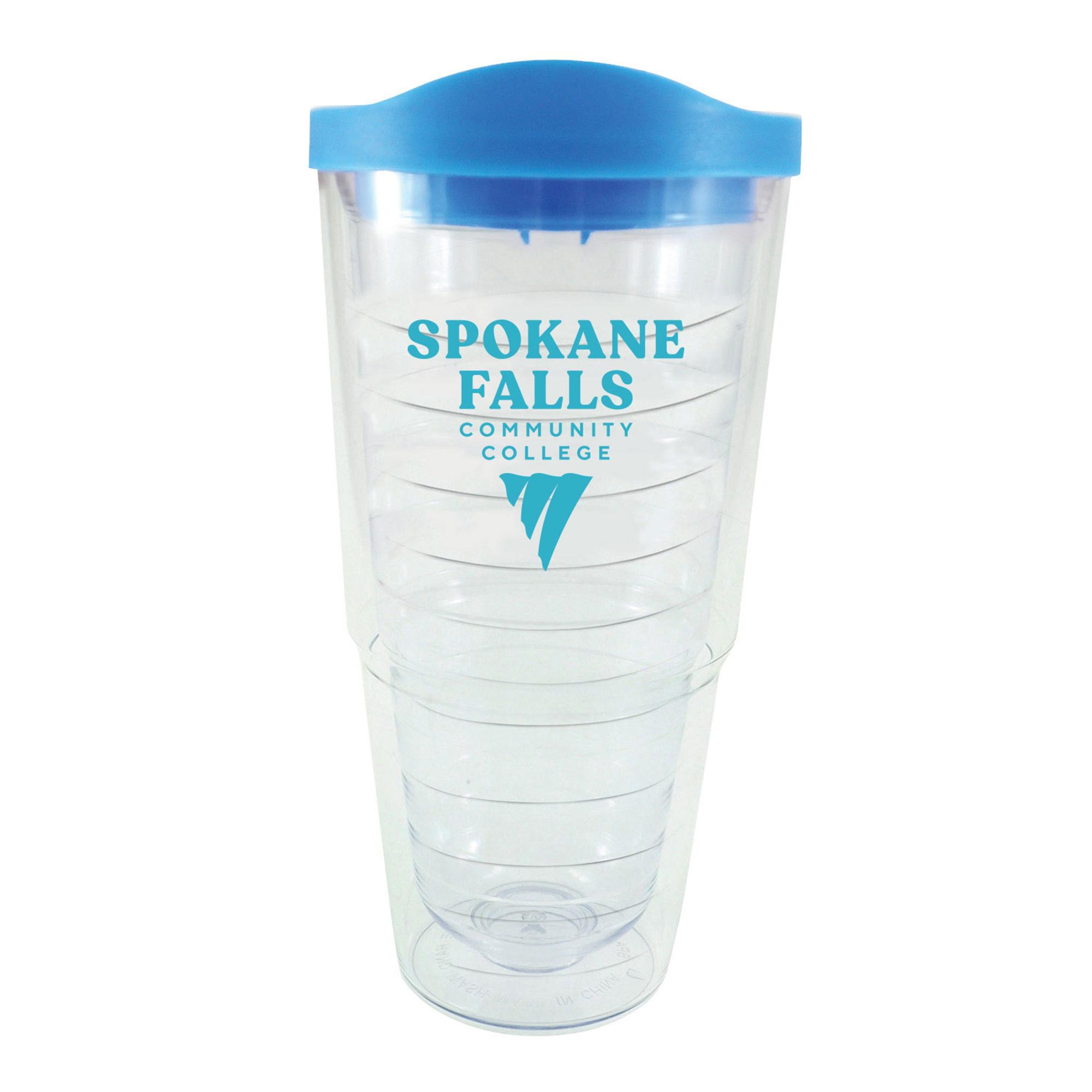 image of: TUMBLER VP 24 OZ AUQA LID