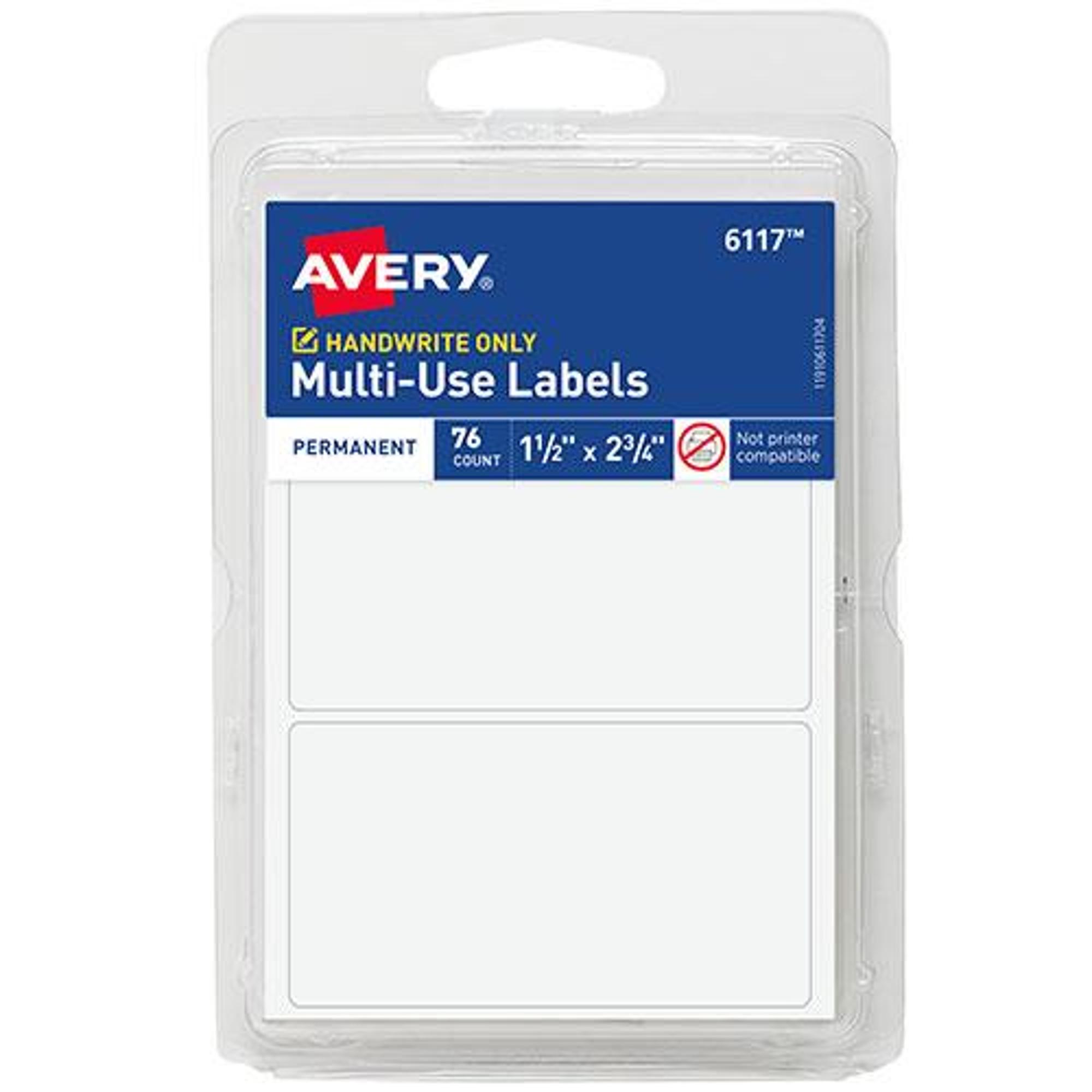 image of: AVERY LABELS ALL PURPOSE