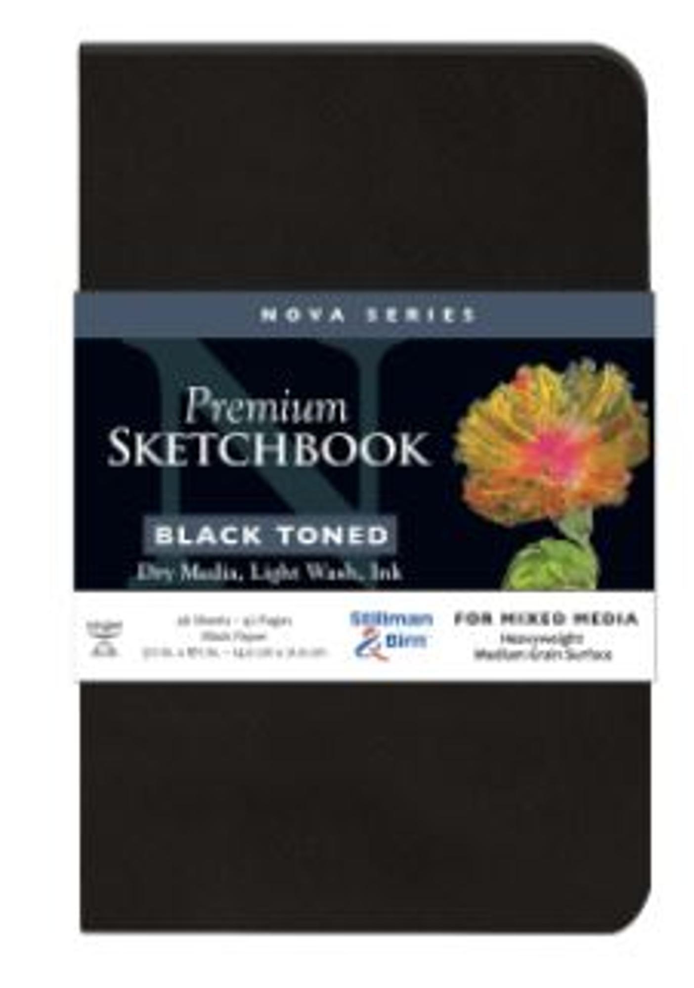 image of: Nova Toned Sketchbook 5.5 x 8.5 Grey