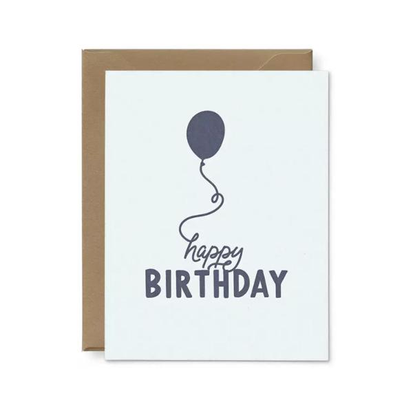 Happy Birthday Balloon Greeting Card; $7.98
