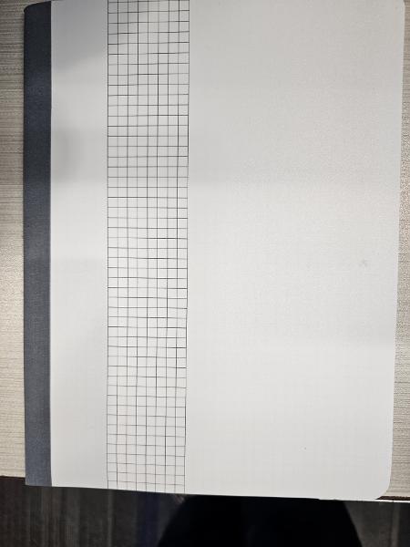 White - Quad Composition Book; $4.99