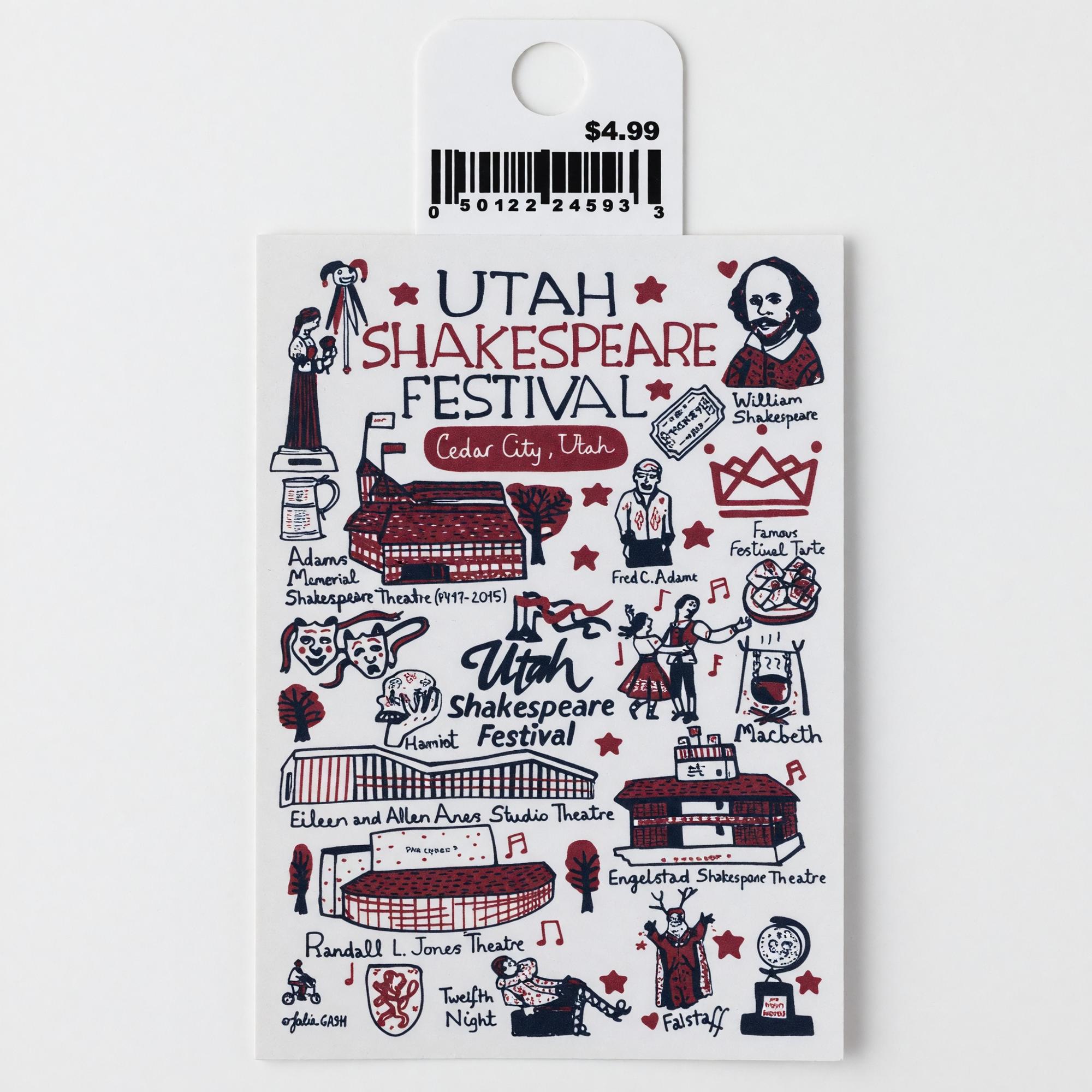 Product image 1 of 1 for JULIA GASH USF STICKER