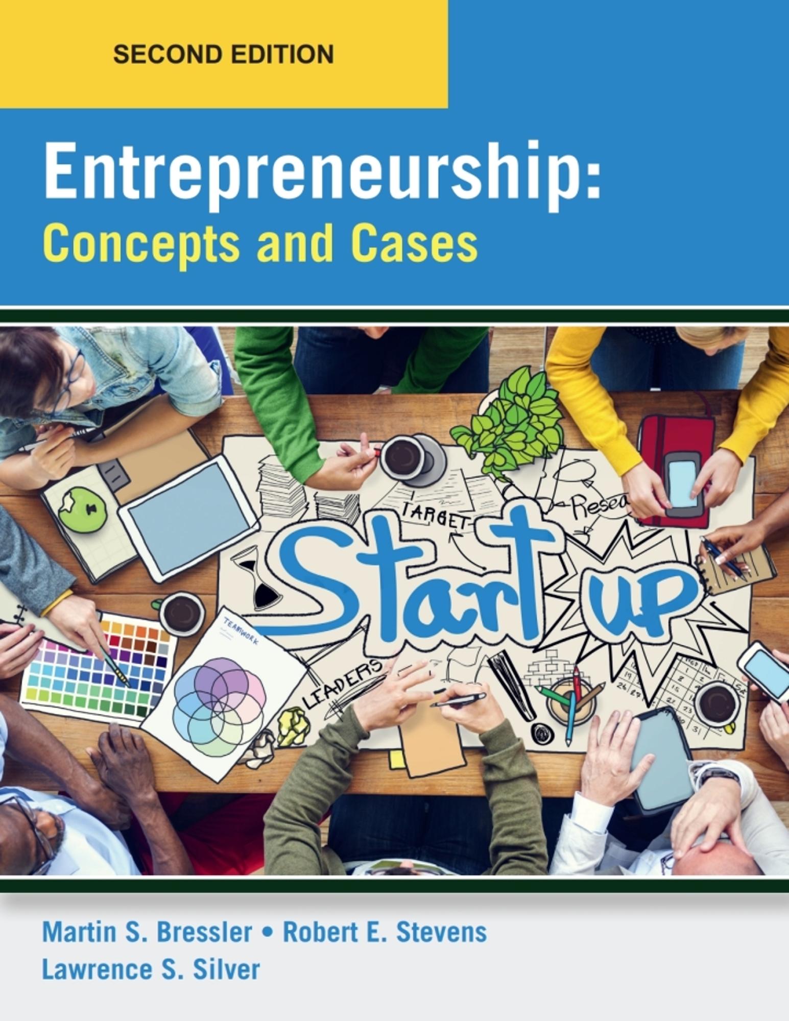 Cover image for ENTREPRENEURSHIP: Concepts & Cases, Second Edition (Paperback-4C)