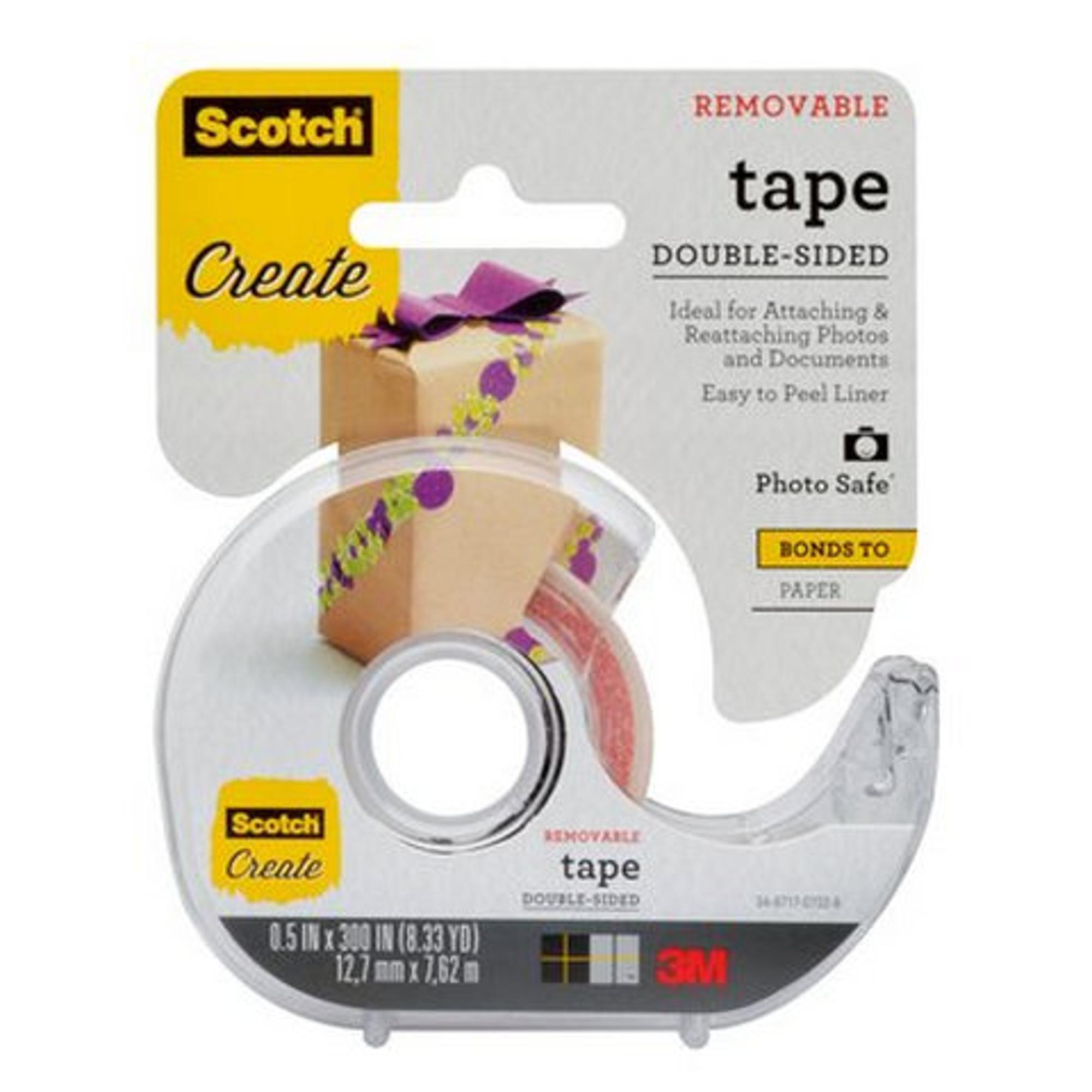 image of: Scotch REMOVABLE DOUBLE STICK TAPE