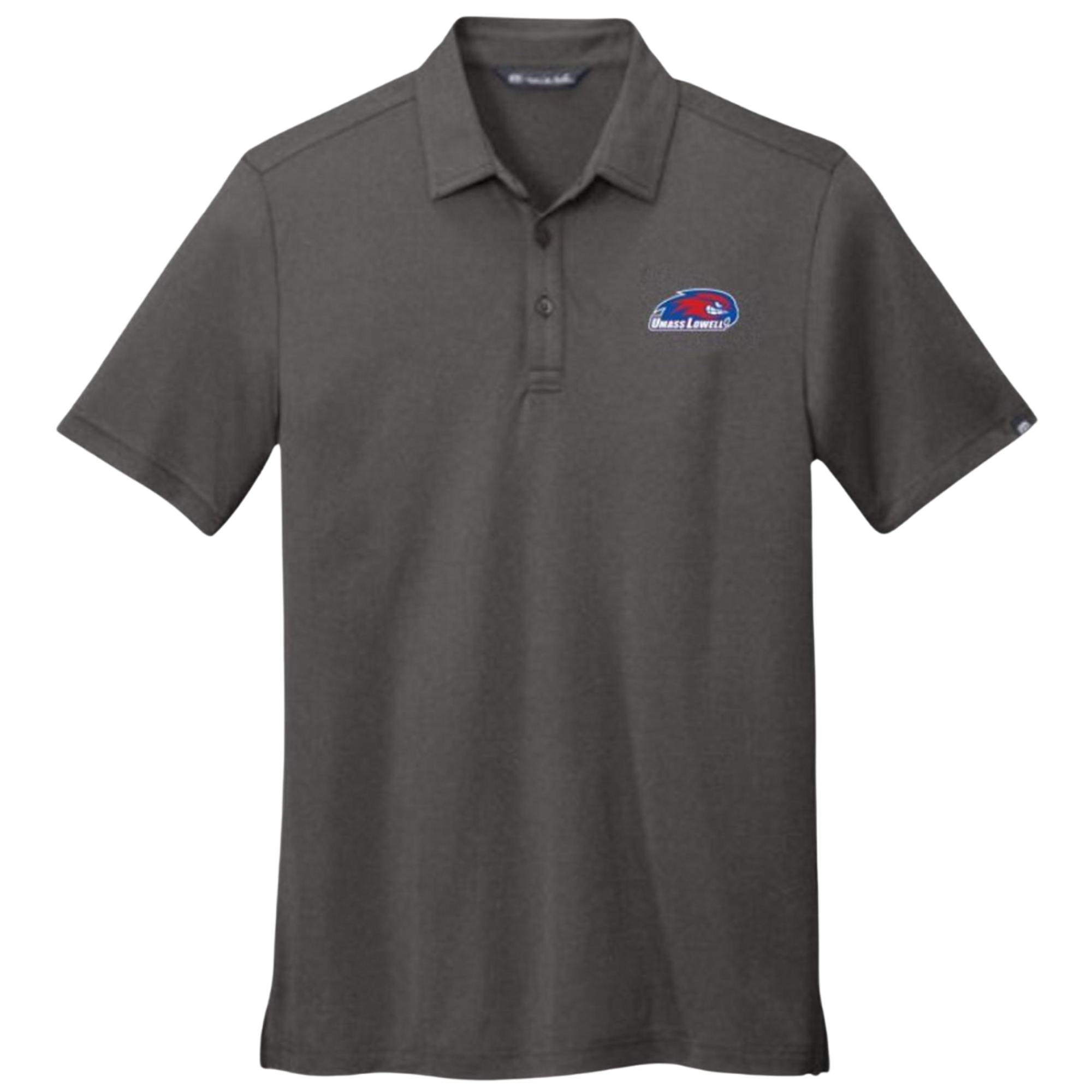 image of: Travis Mathew Coto Performance Polo - Charcoal Black