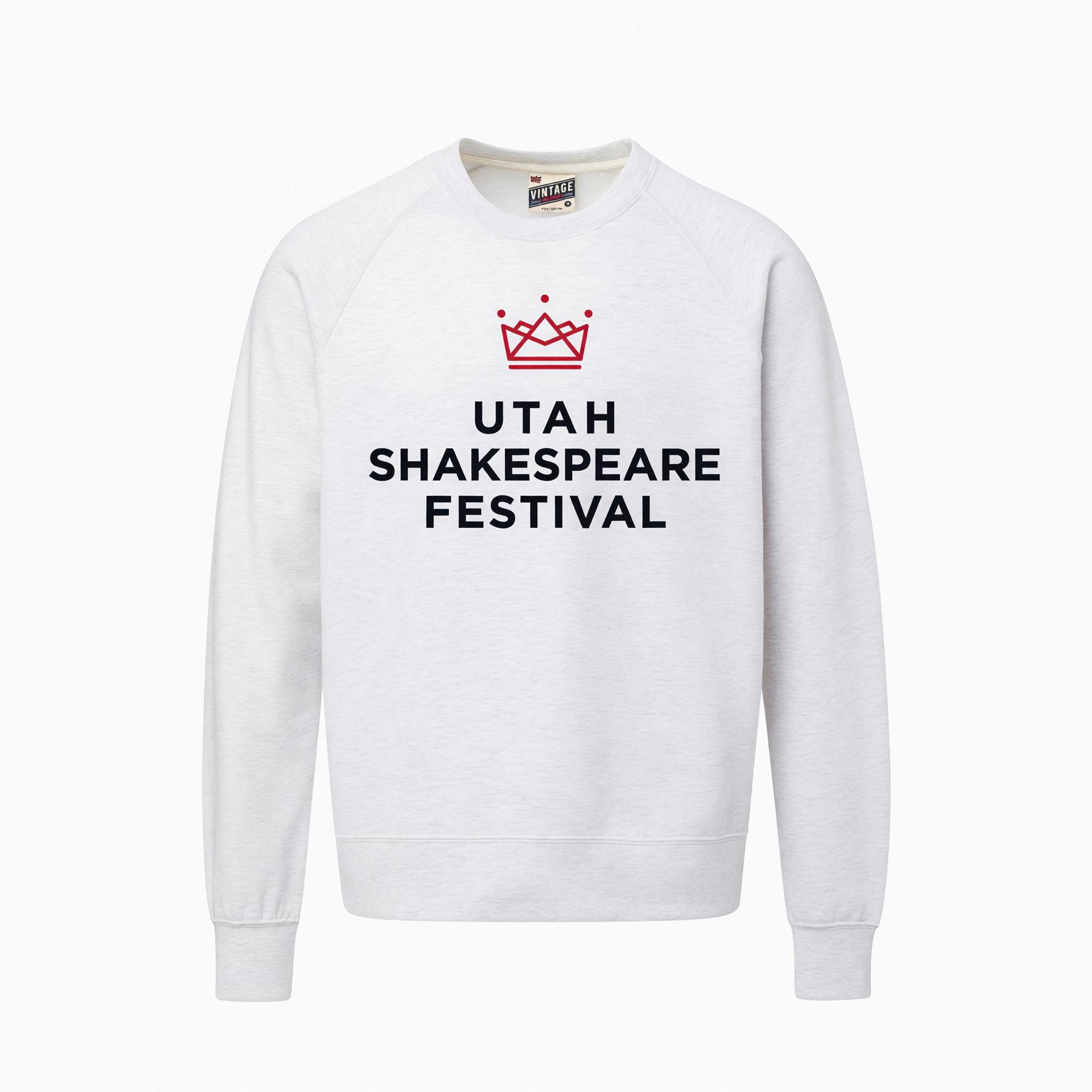 Product image 1 of 2 for Utah Shakespeare Festival Vintage Fleece Crew