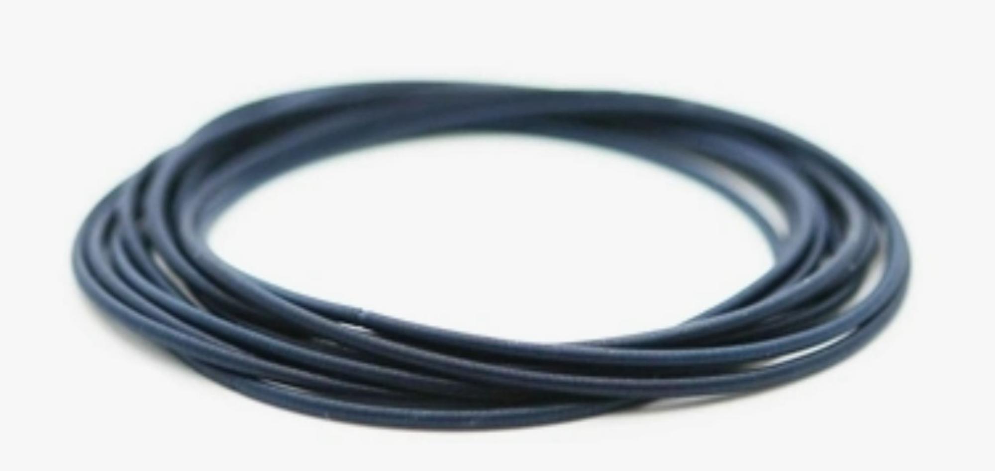 image of: Guitar String Bracelets Set/10 Navy