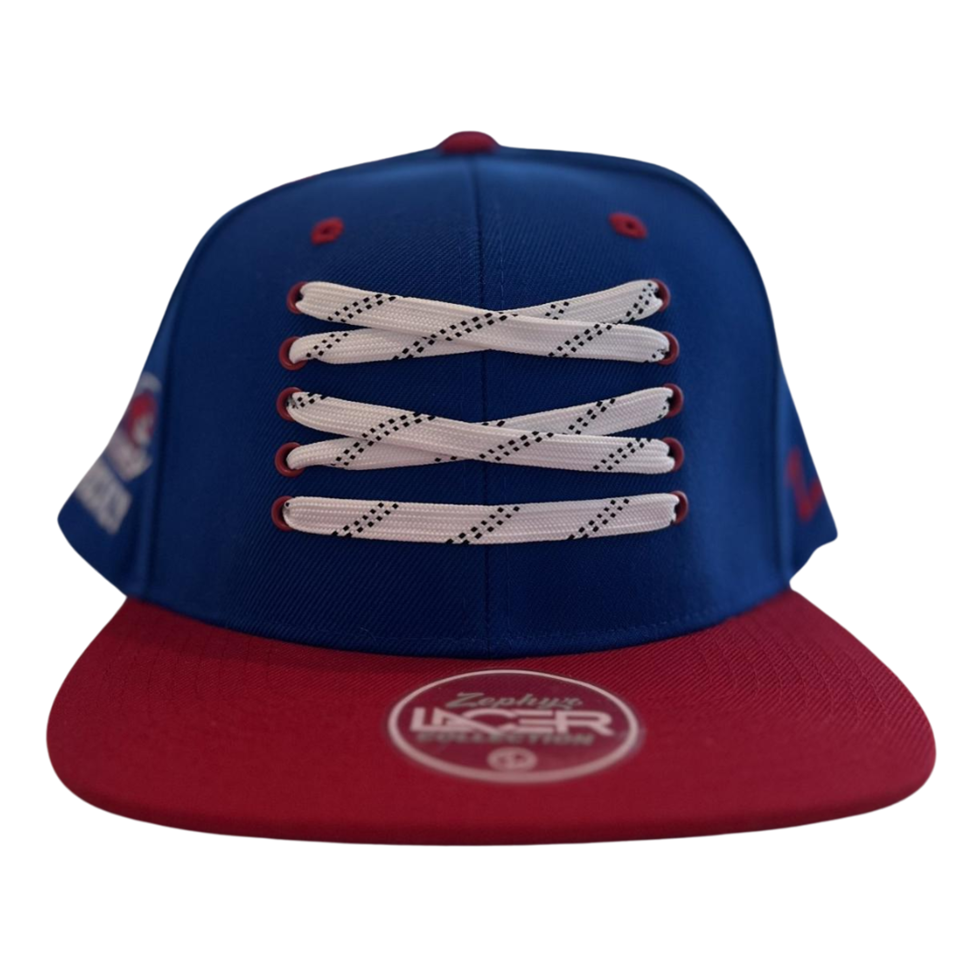 image of: Hockey Flat Hat with Laces