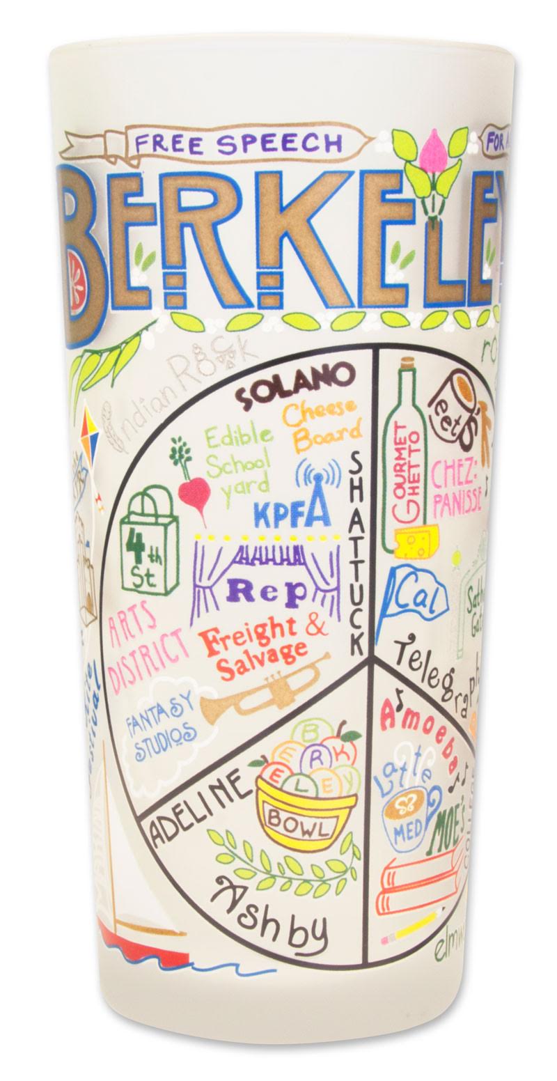 Product image 1 of 1 for Catstudio Frosted Glass 15 oz. Berkeley Peace