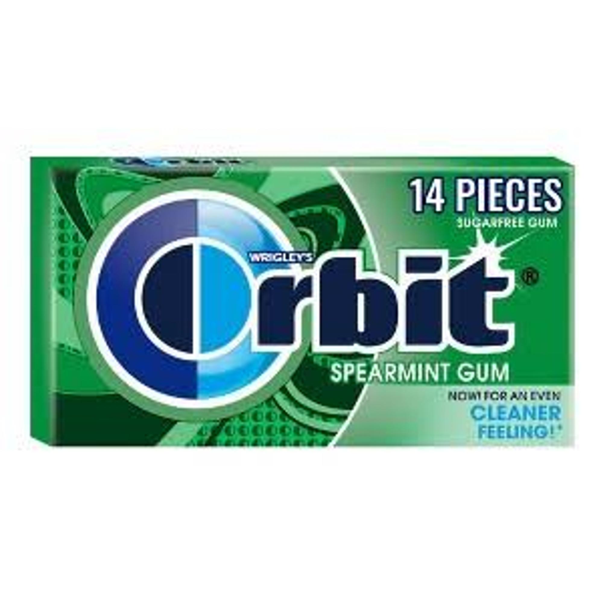 Product image 1 of 1 for Orbit Spearmint Gum