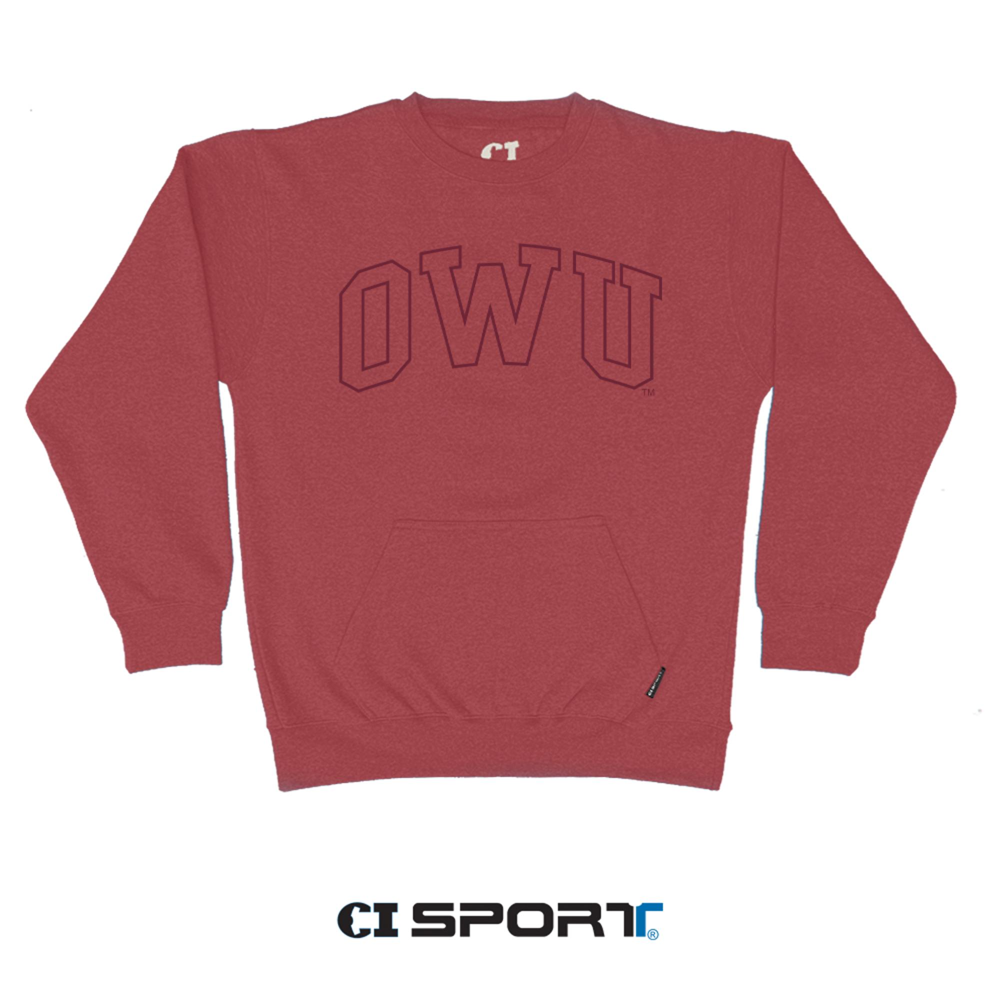 Product image 1 of 3 for Owu Crew Pocket Redwood