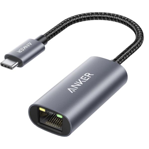 ANKER USB-C TO ETHERNET ADAPTER; $22.99