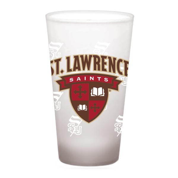Frosted St Lawrence Pint Glass; $16.95