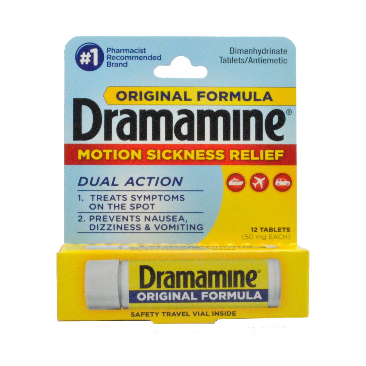 image of: Dramamine Original Formula 12s