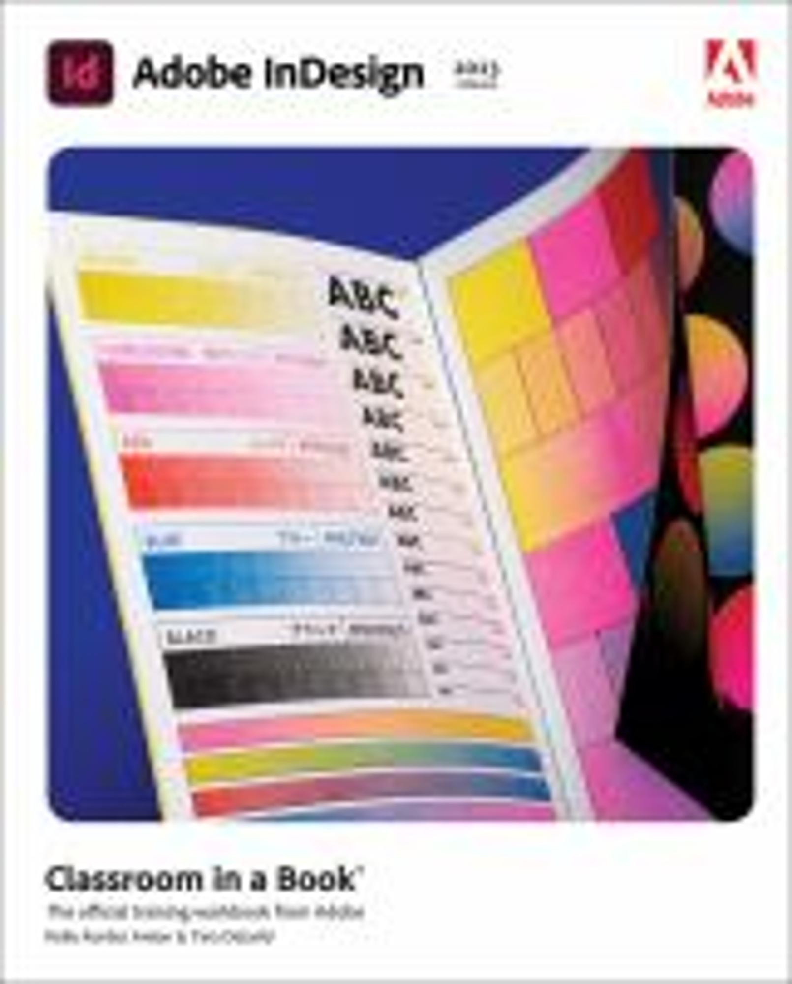Cover image for ADOBE INDESIGN CLASSROOM IN A BOOK