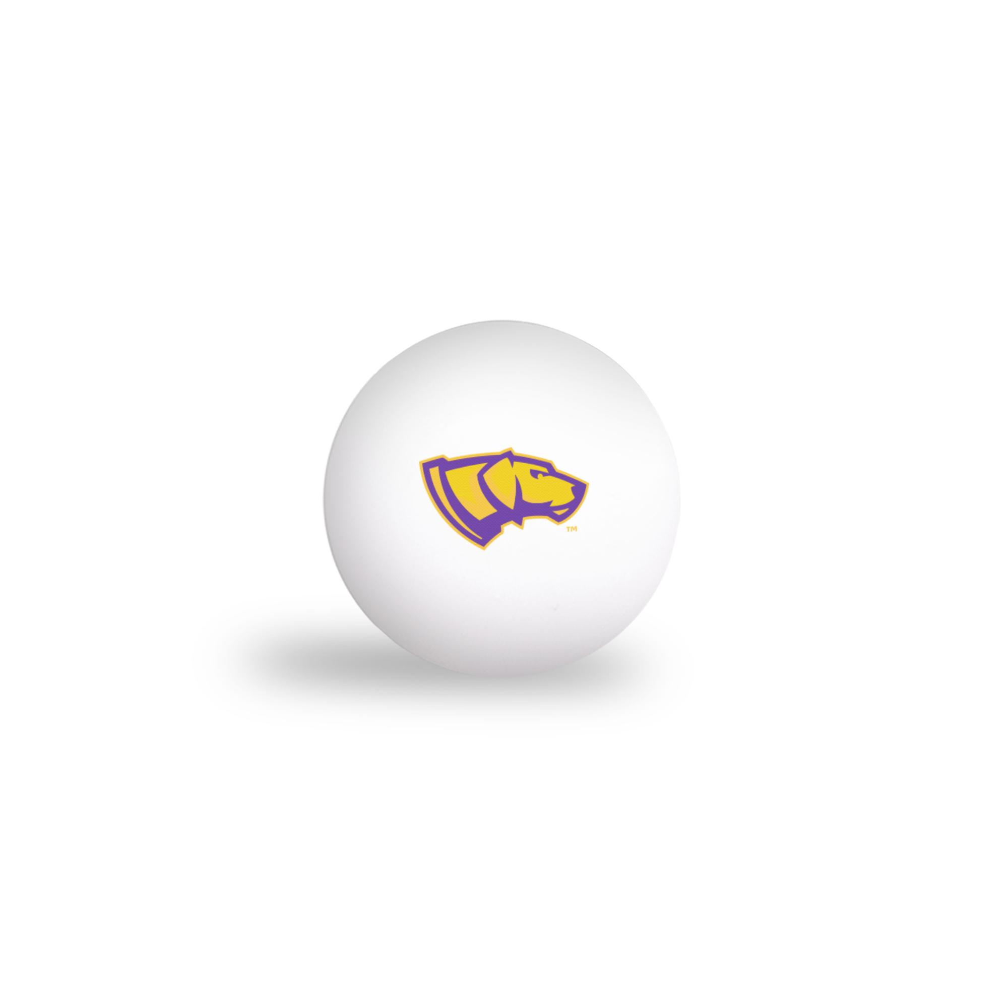 Product image 1 of 2 for UWSP Dog Head Ping Pong Balls, 6 Pack
