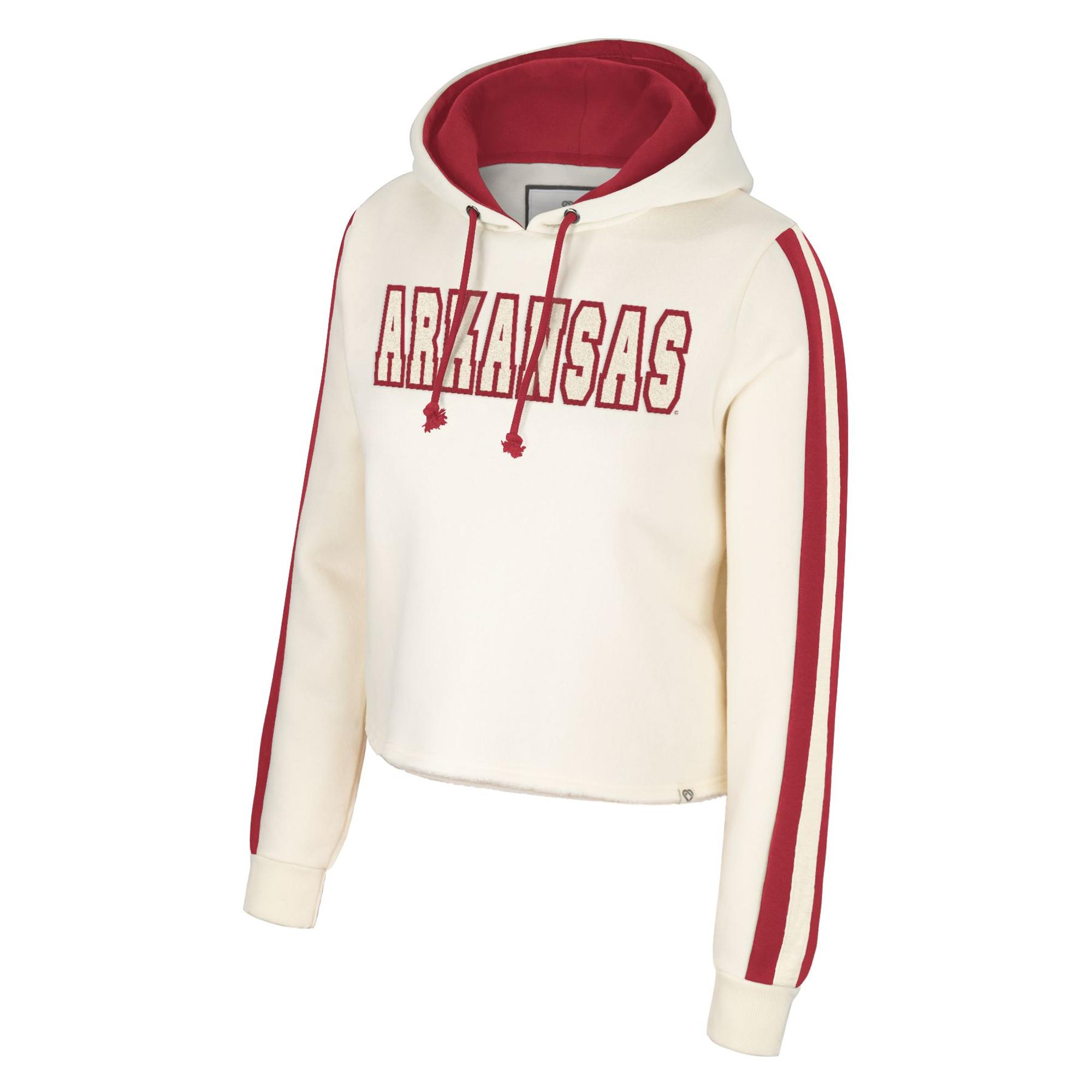 image of: Arkansas Razorbacks Perfect Date Cropped Hoodie