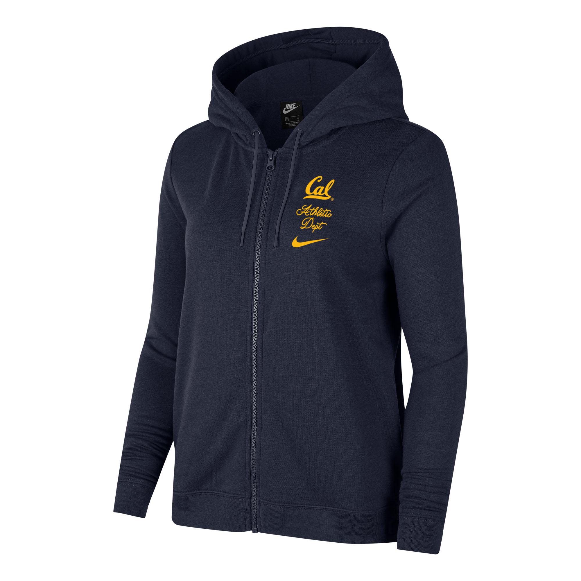 Product image 1 of 1 for zz Women's Nike Varsity Fleece Full Zip Hood Cal / Athletic Dept Logo