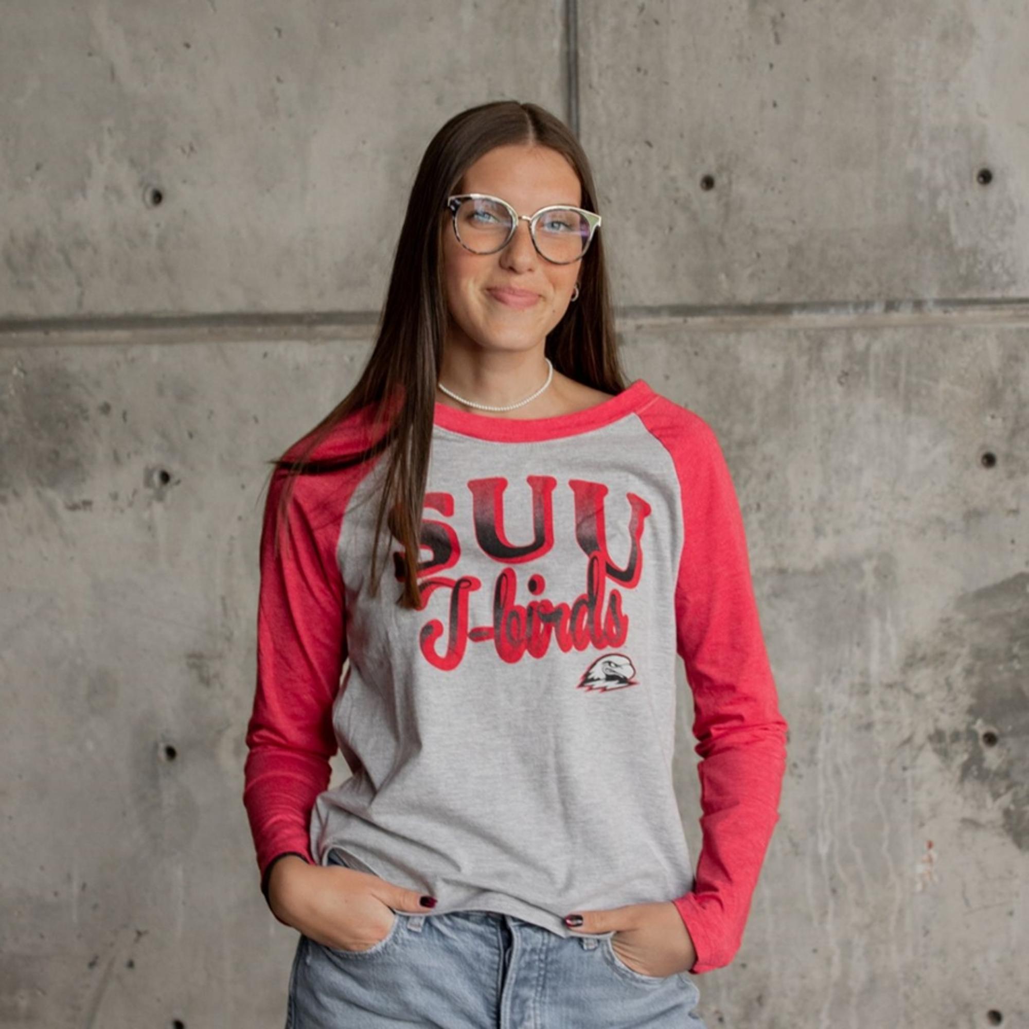 image of: Colosseum Women's SUU T-Birds Long Sleeve Tee