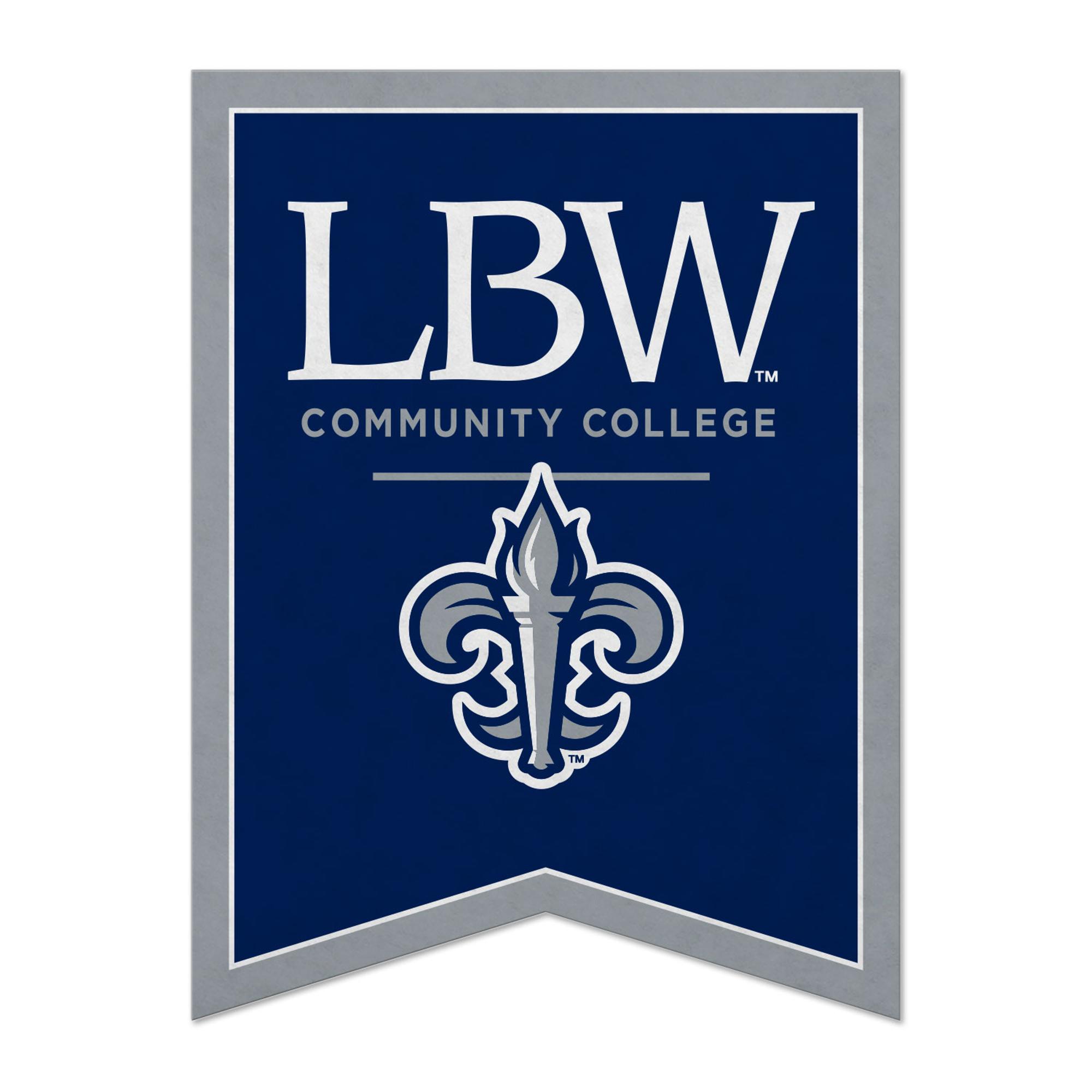 Product image 1 of 1 for LBW 18"x24" BANNER DOVETAIL MASCOT