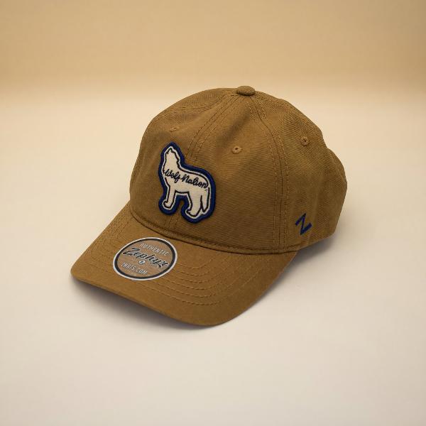 WOLF SILHOUETTE HANDYMAN HAT; $34.99