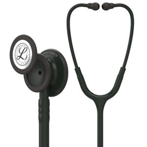 ACQ 3M LITTMANN CLASSIC STETHOSCOPE - BLACKSTEEL + BLACK; $125.00