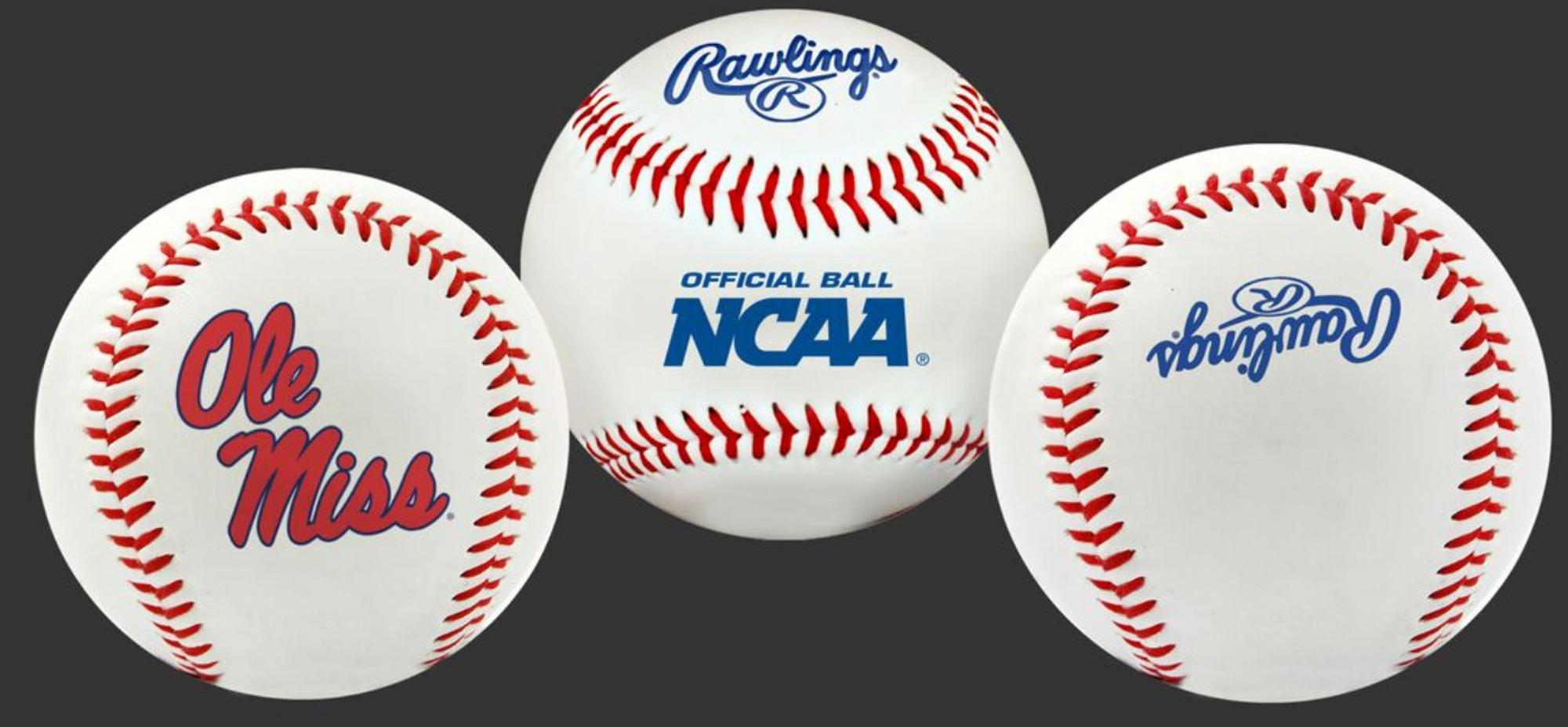 image of: Ole Miss Collectible Baseball