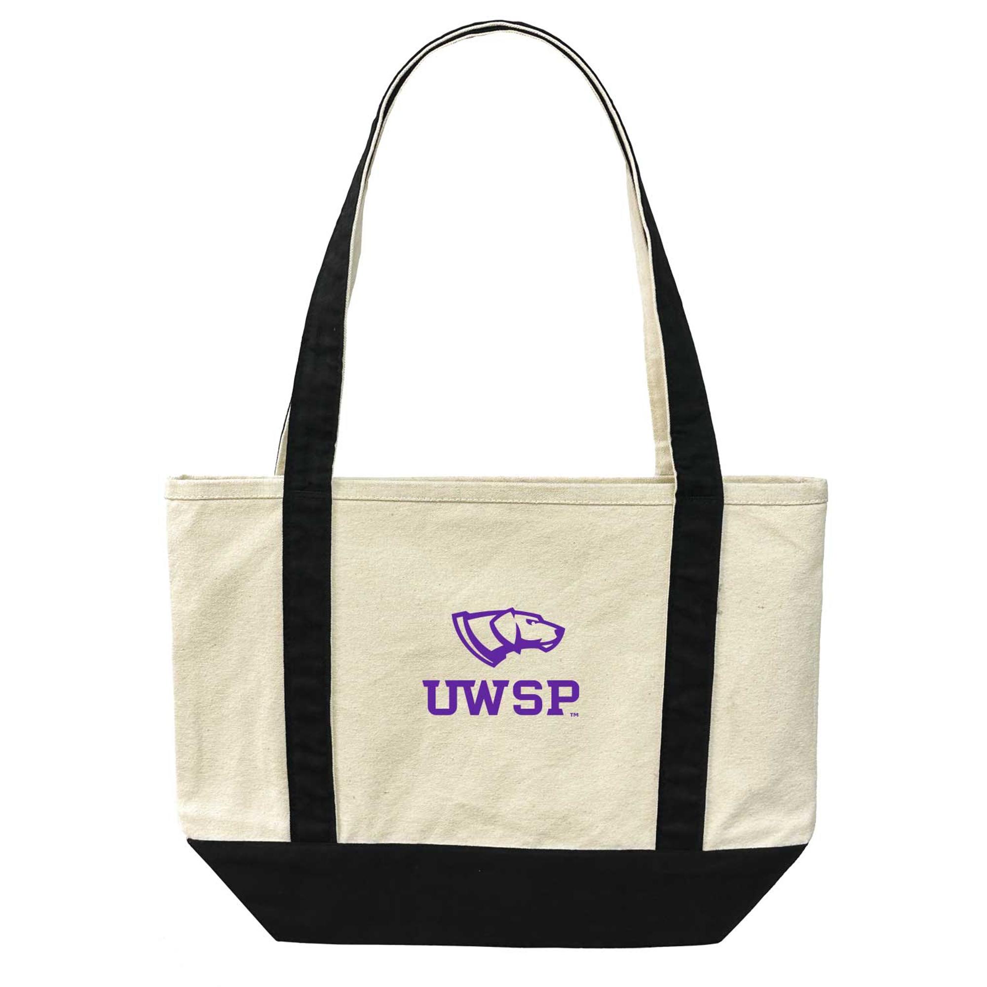 Product image 1 of 1 for UWSP Medium Boat Tote, Black