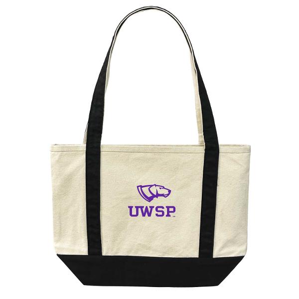 UWSP Medium Boat Tote, Black; $23.98