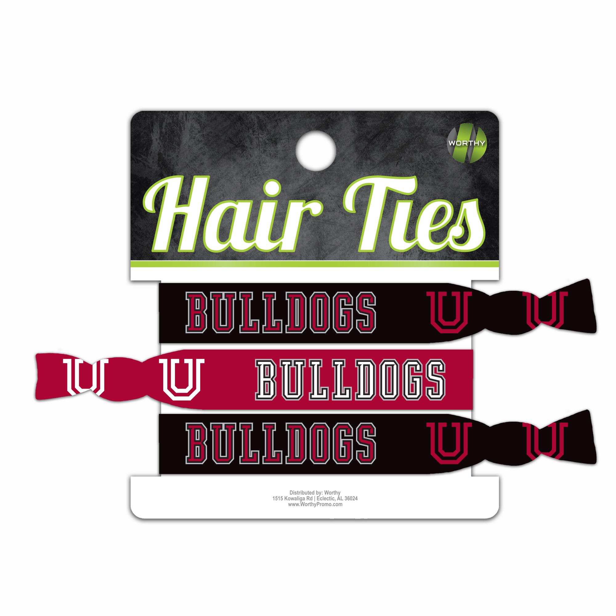image of: Union Bulldogs Hair Ties