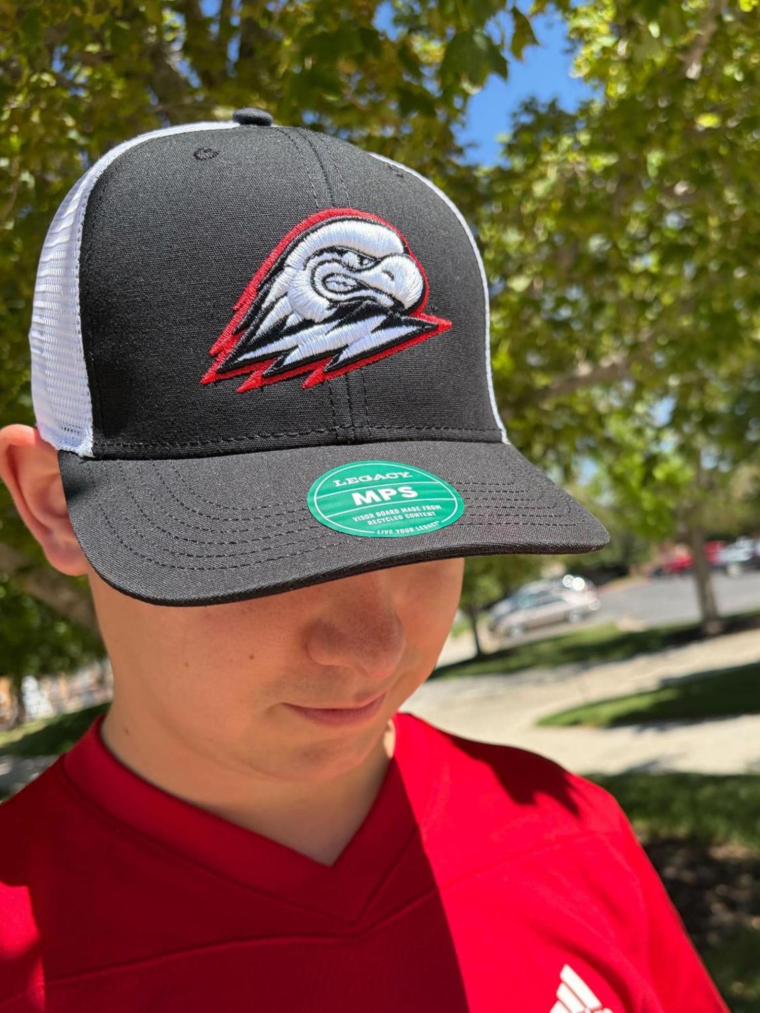 Product image 1 of 2 for LEGACY HAT BLACK/WHITE TRUCKER THOR