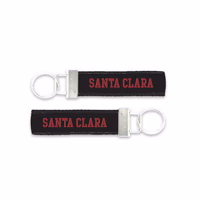 image of: Santa Clara University Winchester Woven Key Strap