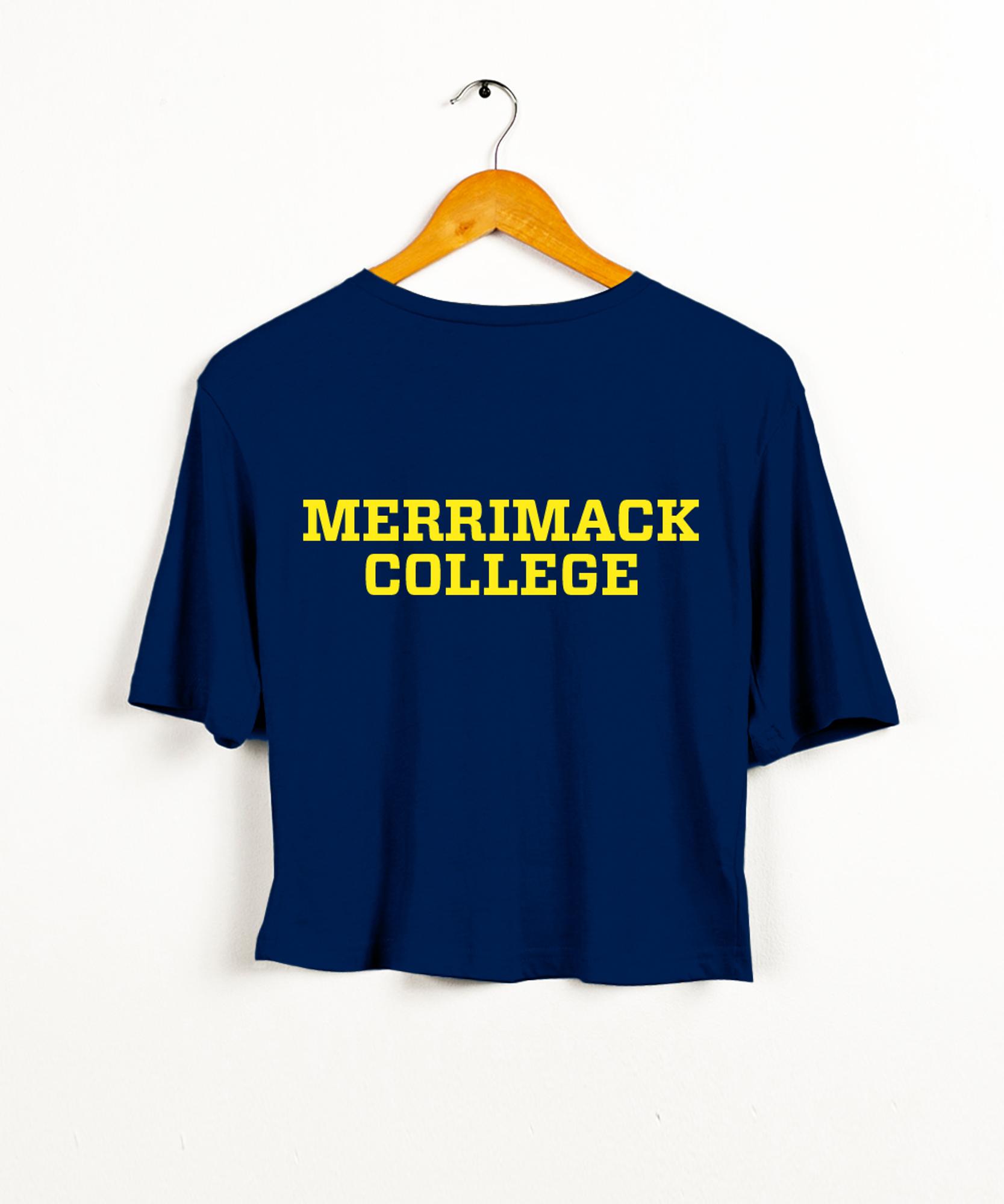 Product image 2 of 3 for Womens MC Navy Crop Tee