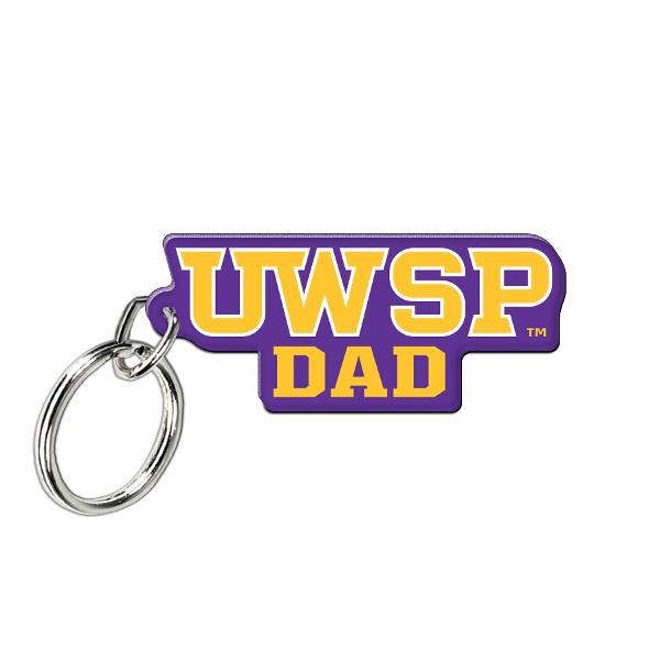 UWSP Dad Acrylic Key Ring; $11.98