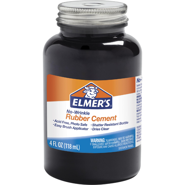 Elmer's Rubber Cement; $4.99