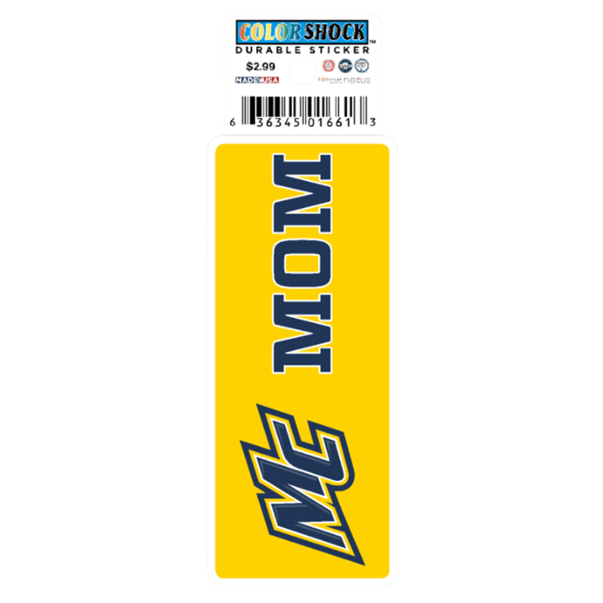 image of: MC Mom Textured Sticker