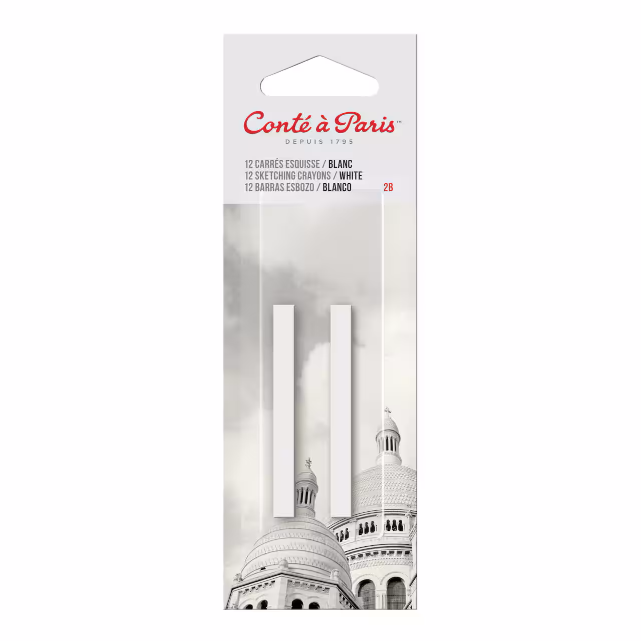 Product image 3 of 3 for Asst. White Conte Crayons 2pk