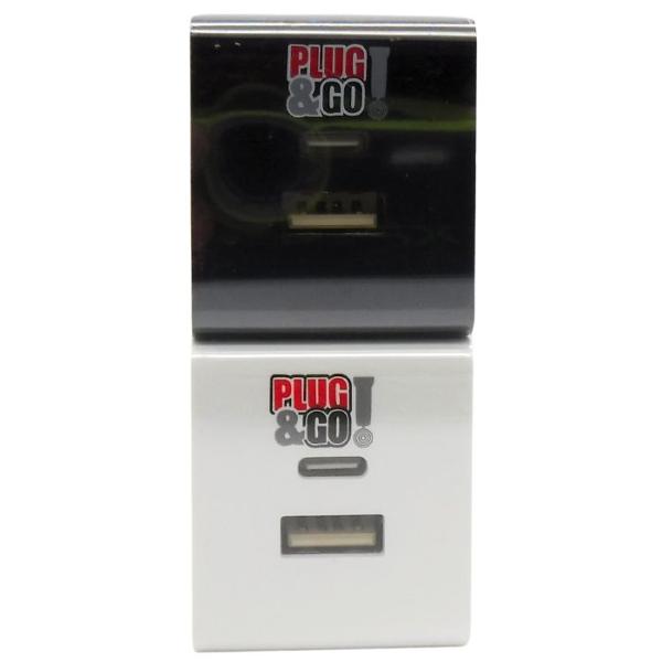DUAL WALL CHARGERS USB C & A; $9.99