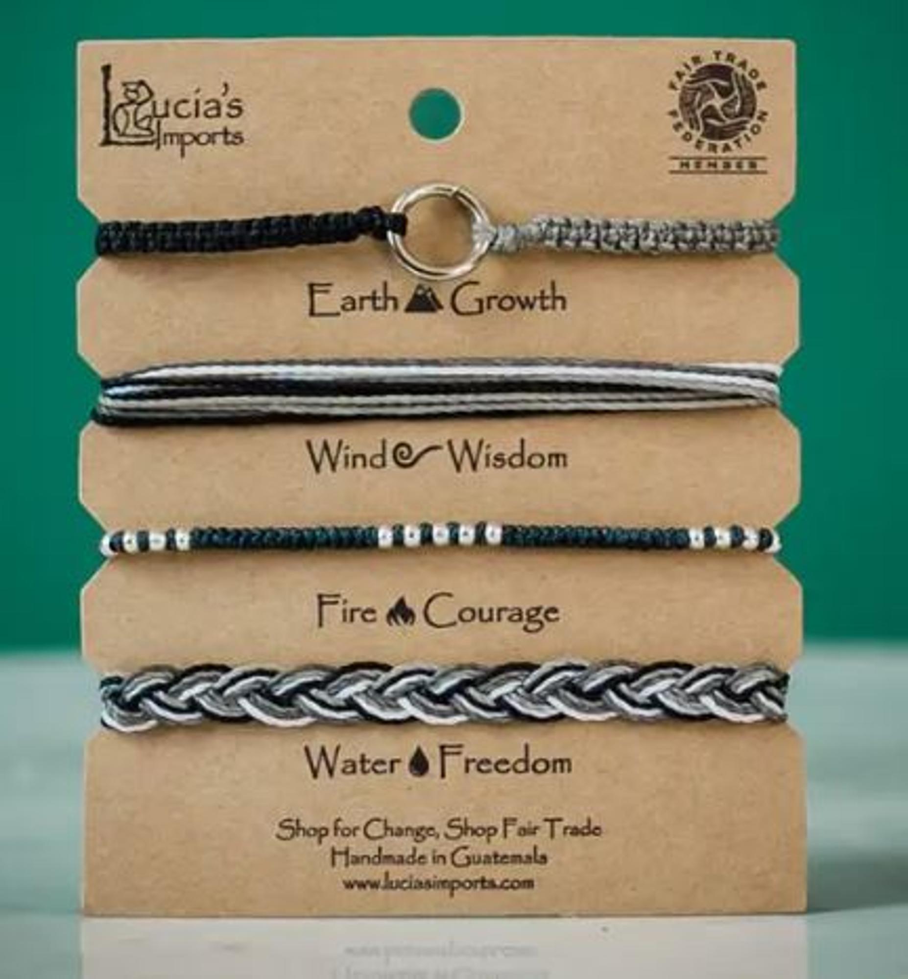 image of: Elements Bracelet Set -  Night & Day