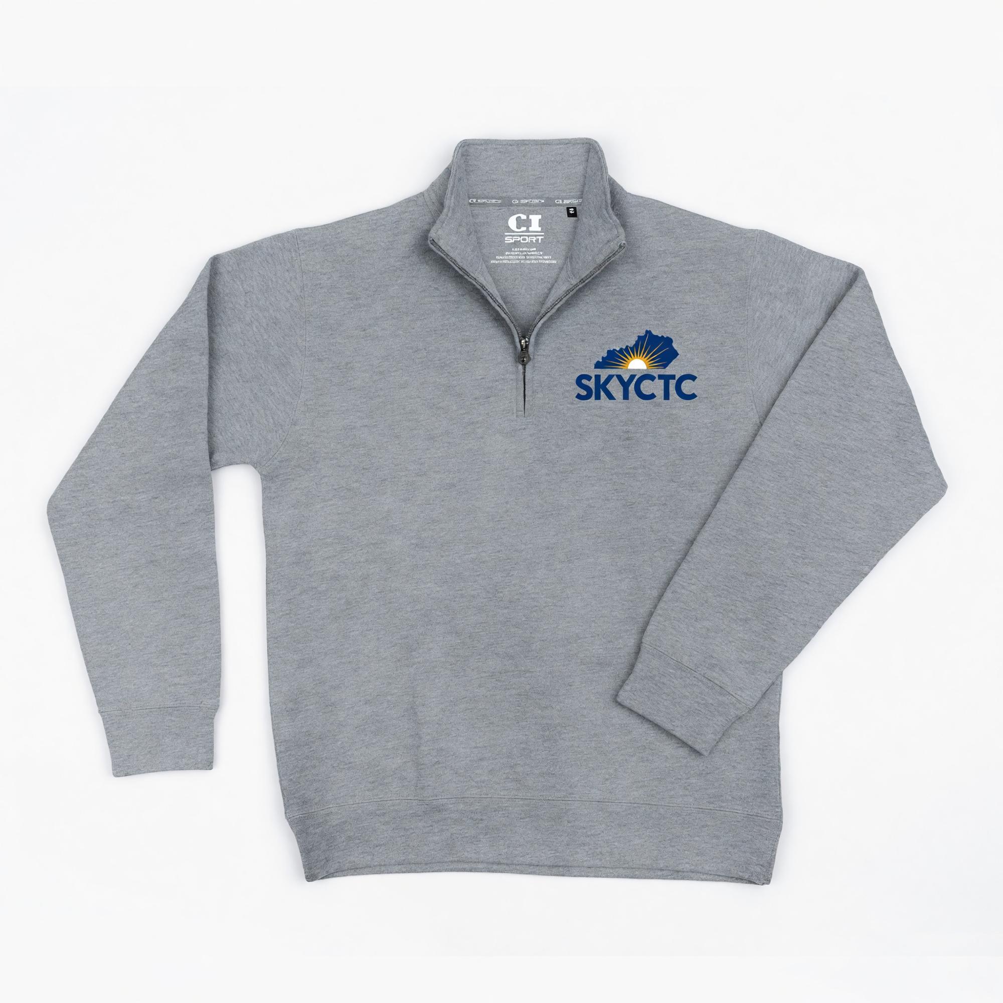 Product image 1 of 1 for SKYCTC LOGO 1/4 ZIP ASH