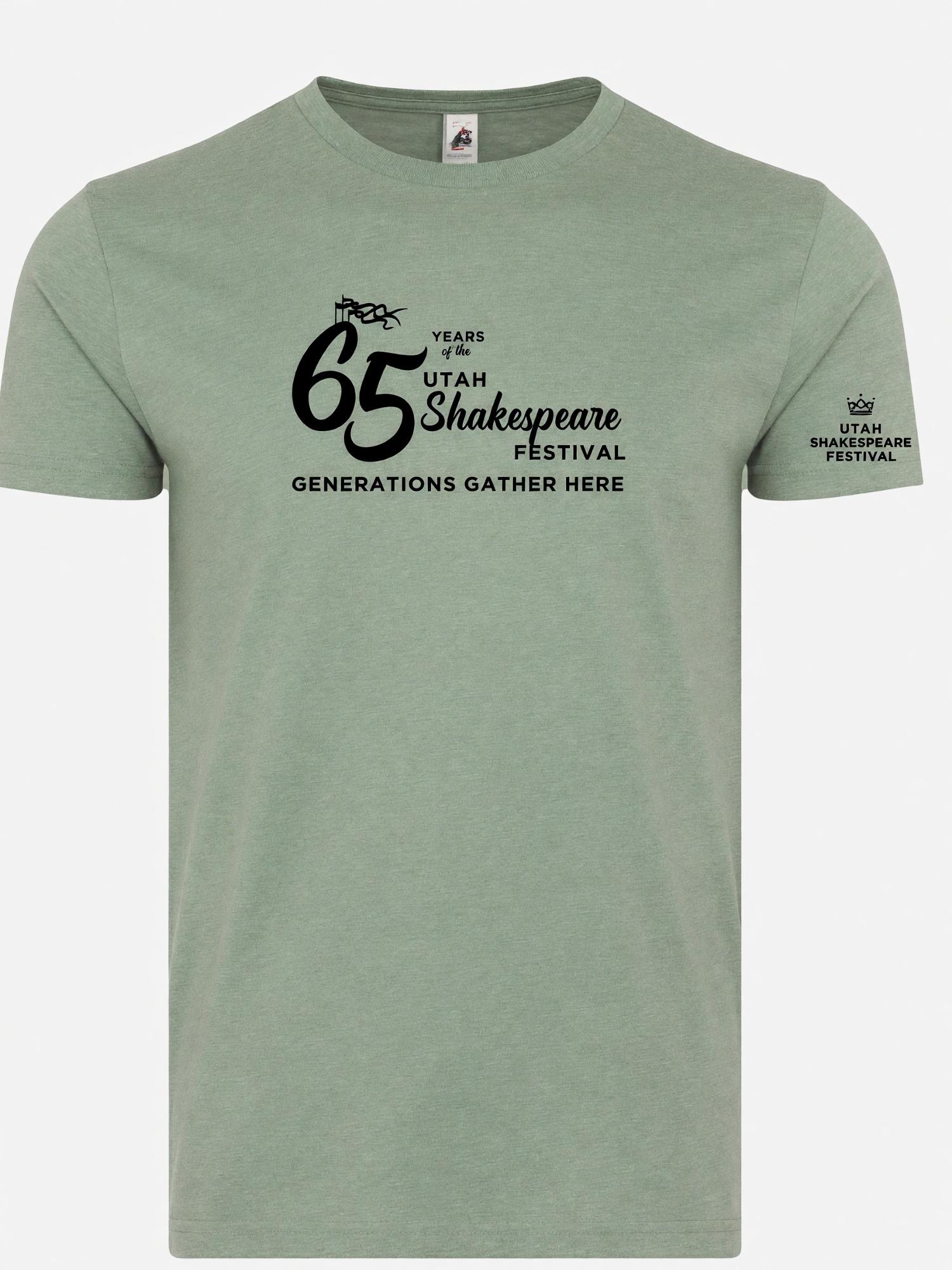 Product image 1 of 2 for Utah Shakespeare Festival 65th Anniversary Shirt
