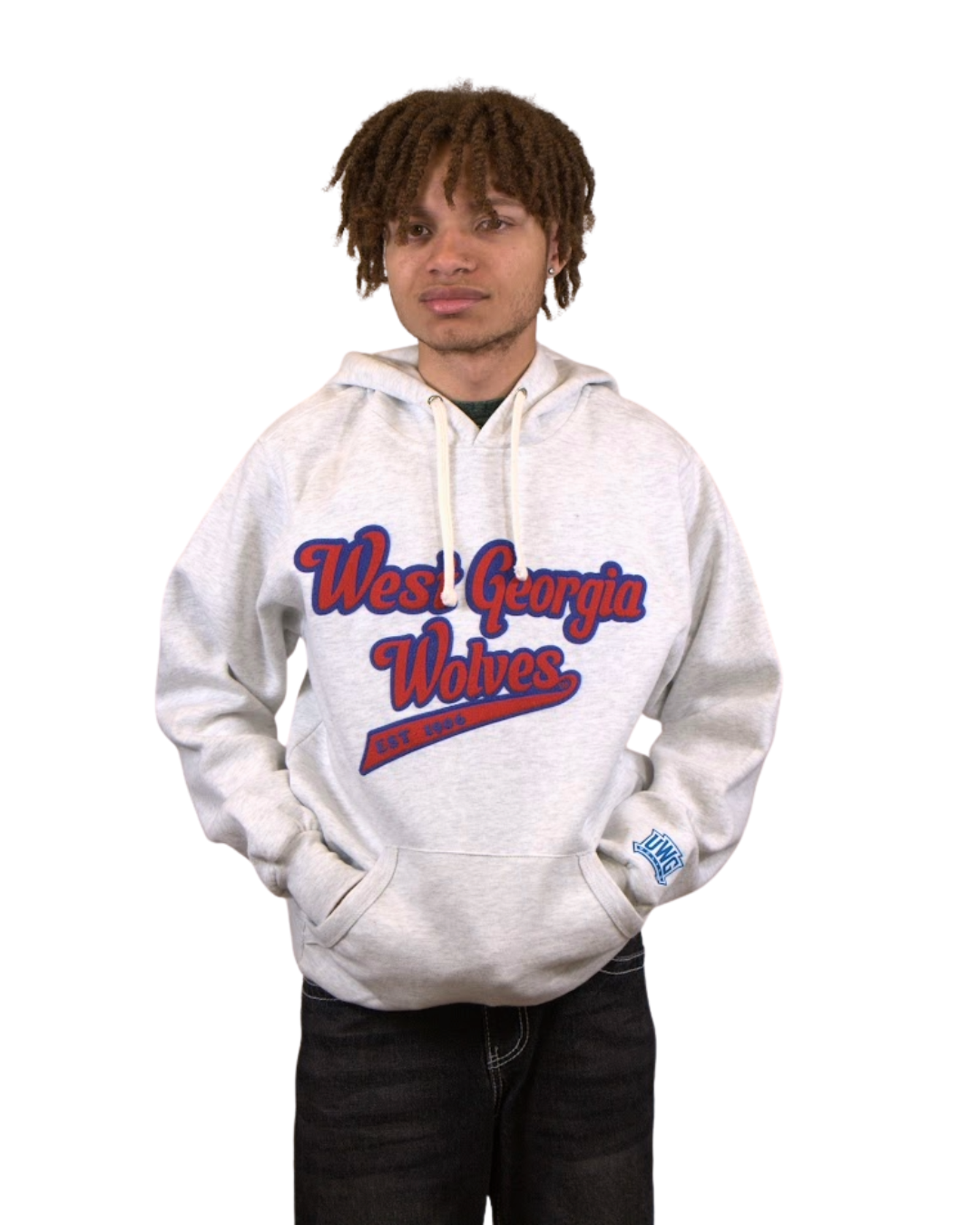 Product image 1 of 2 for VINTAGE FLEECE HOOD WEST GEORGIA WOLVES