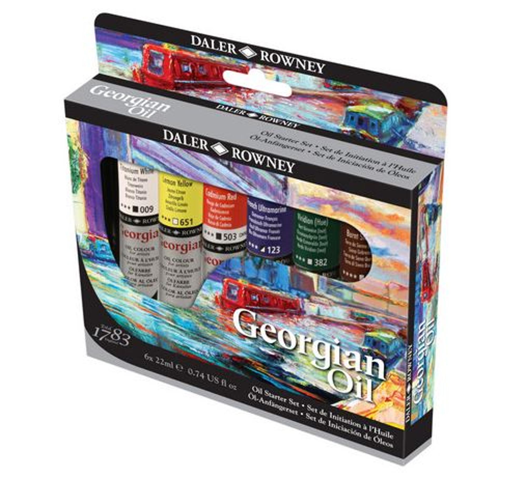 image of: Daler-Rowney Georgian Oil Starter Set 6x22ml
