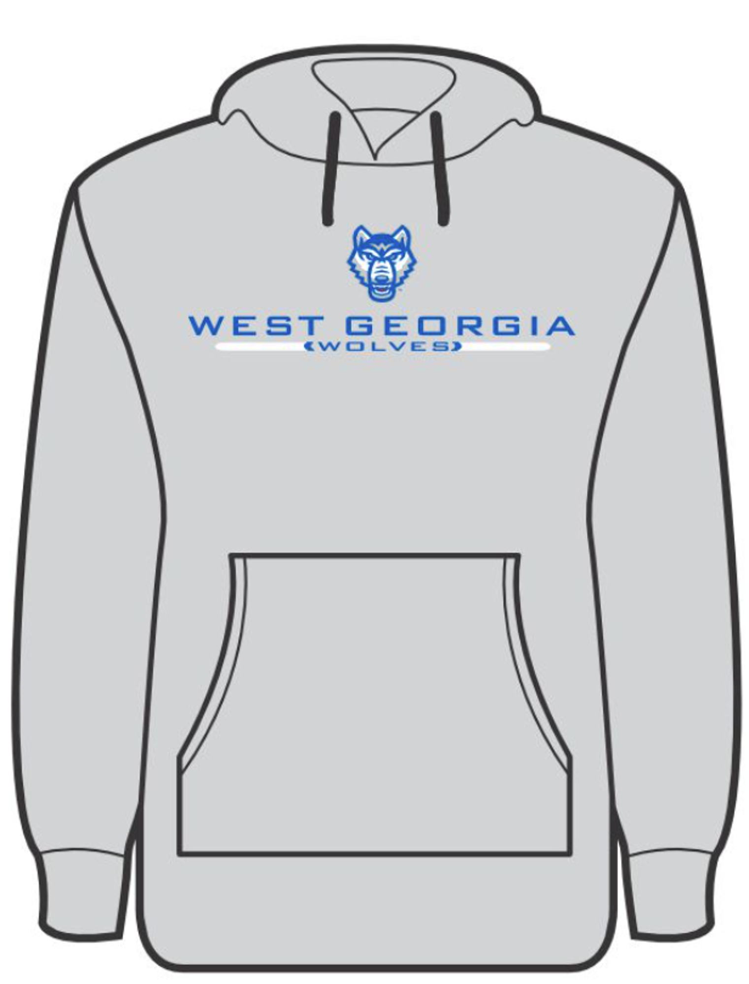 Product image 2 of 2 for WEST GEORGIA CHAPMAN HOODED SWEATSHIRT