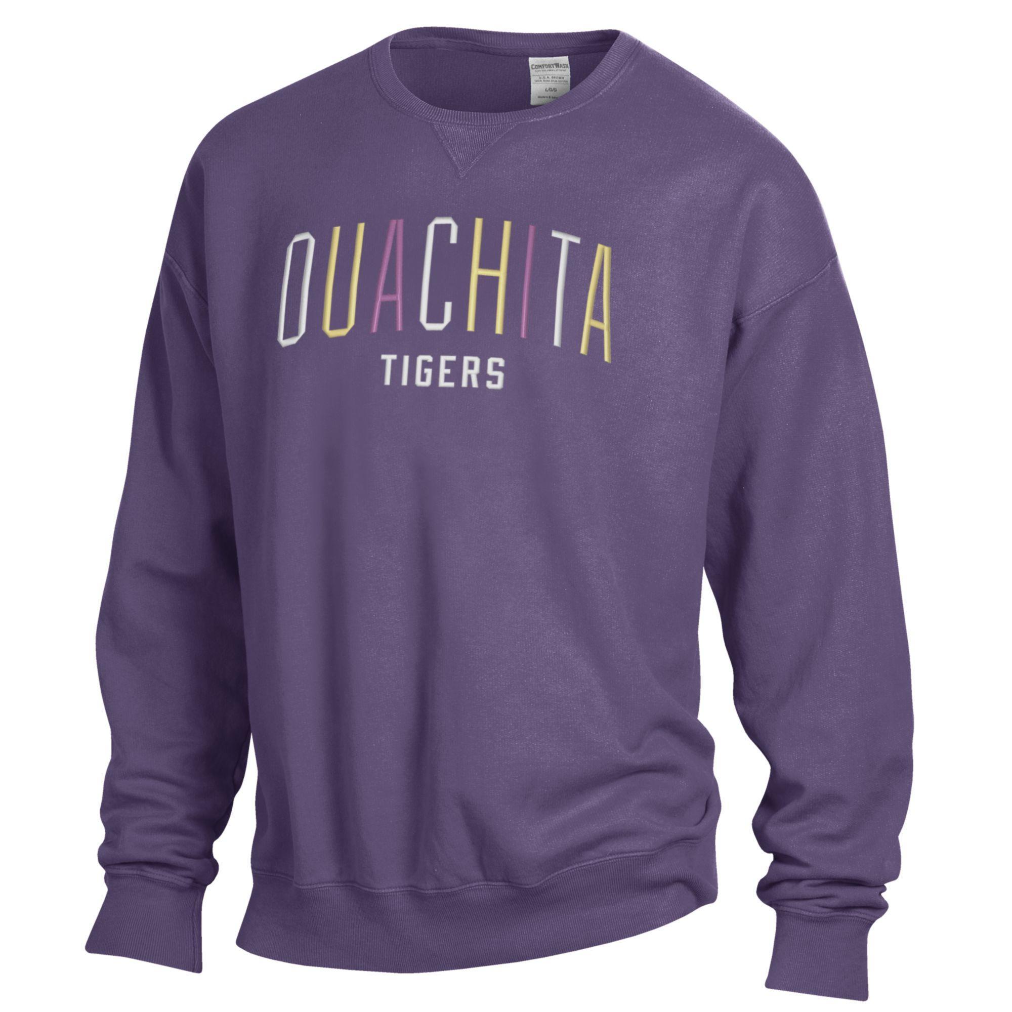 image of: Ouachita Tigers Comfort Wash Crew