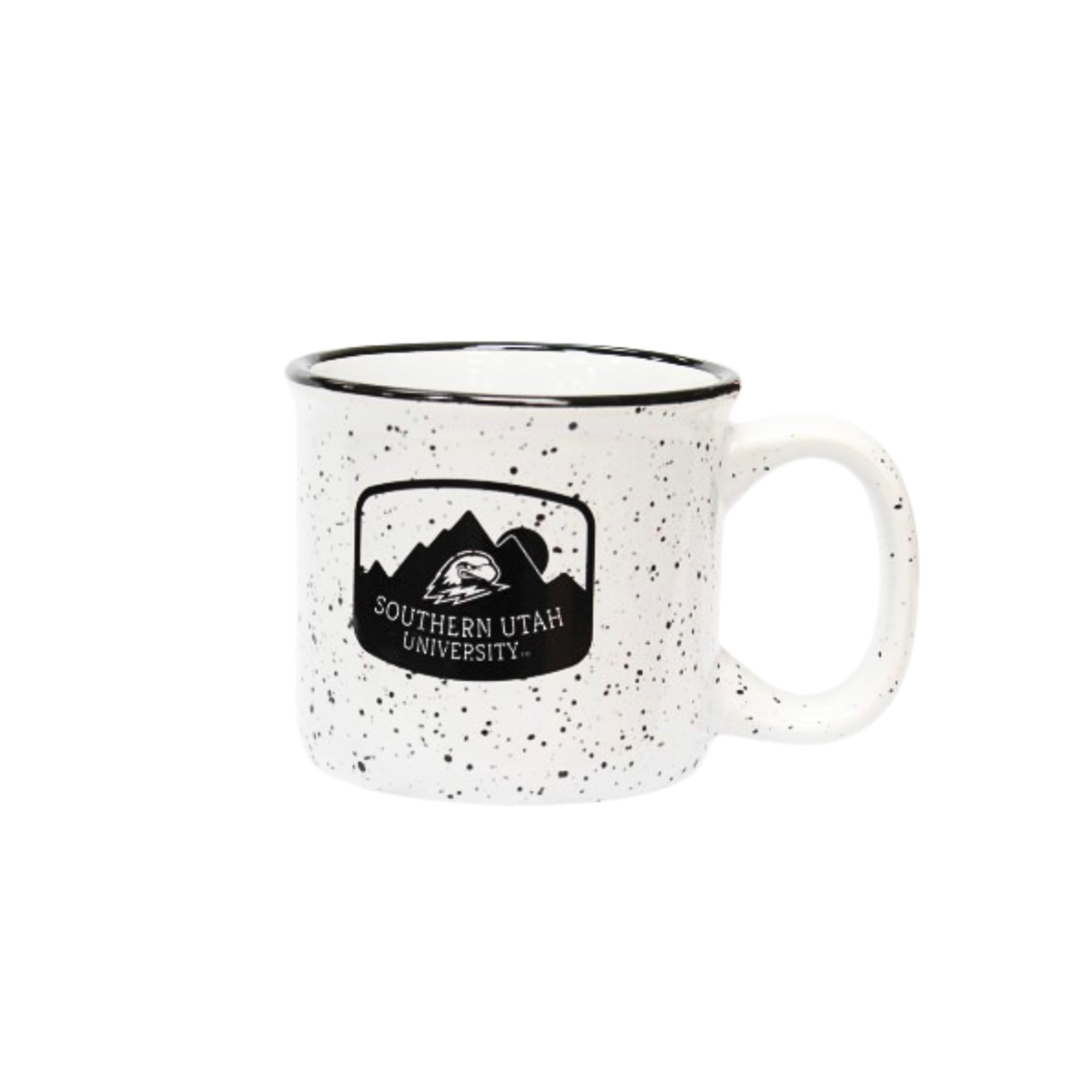 image of: Ceramic Campfire Mug White SUU