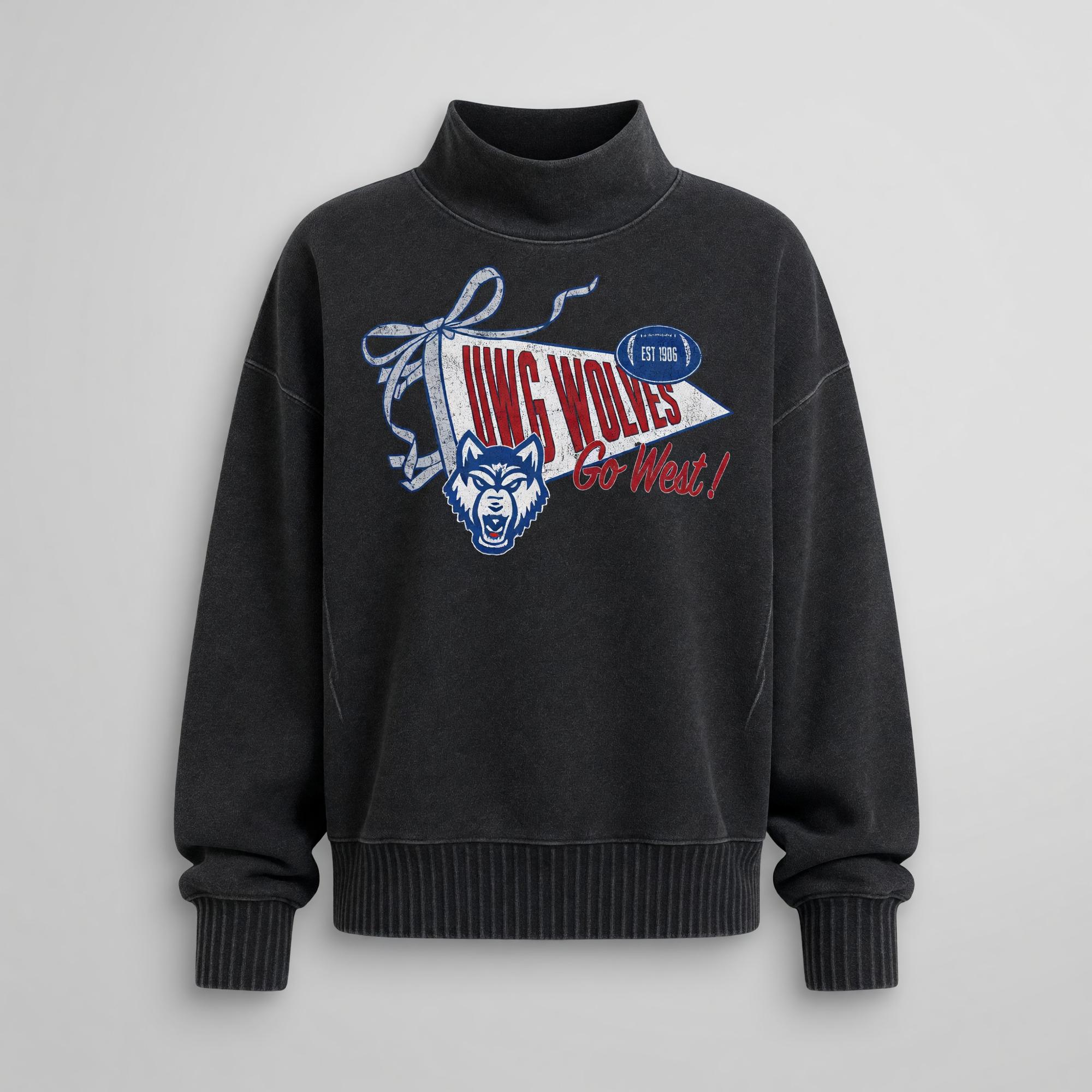 Product image 1 of 2 for OVERSIZED FUNNEL NECK CREW